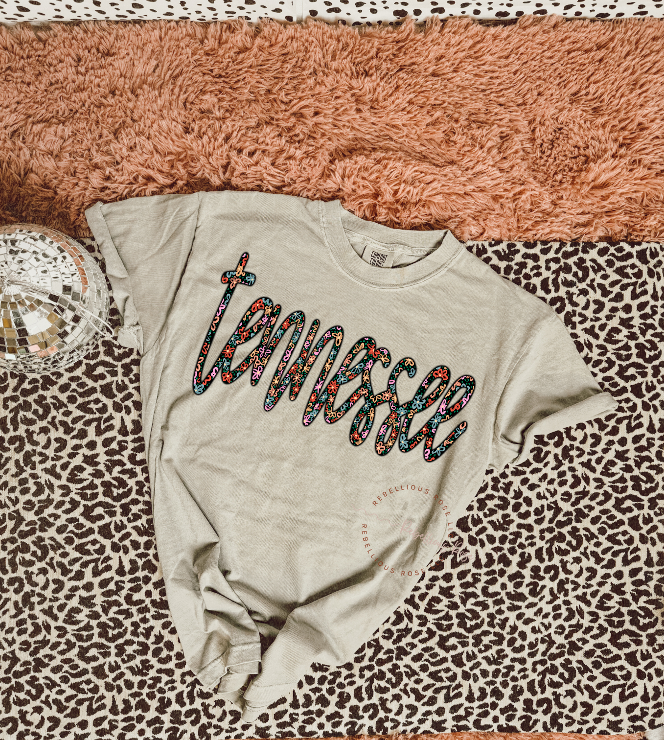 Floral Tennessee Tee