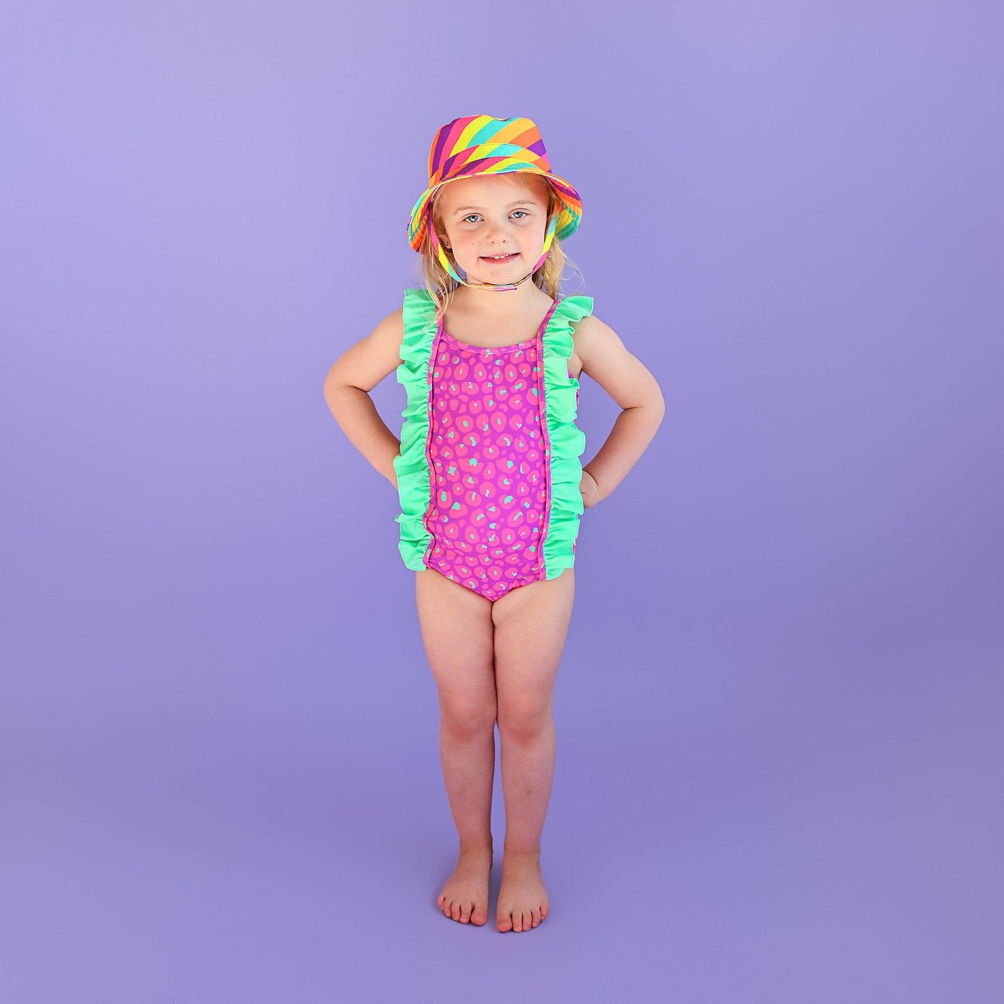 Tara Leopard TANK ONE PIECE SWIMSUIT
