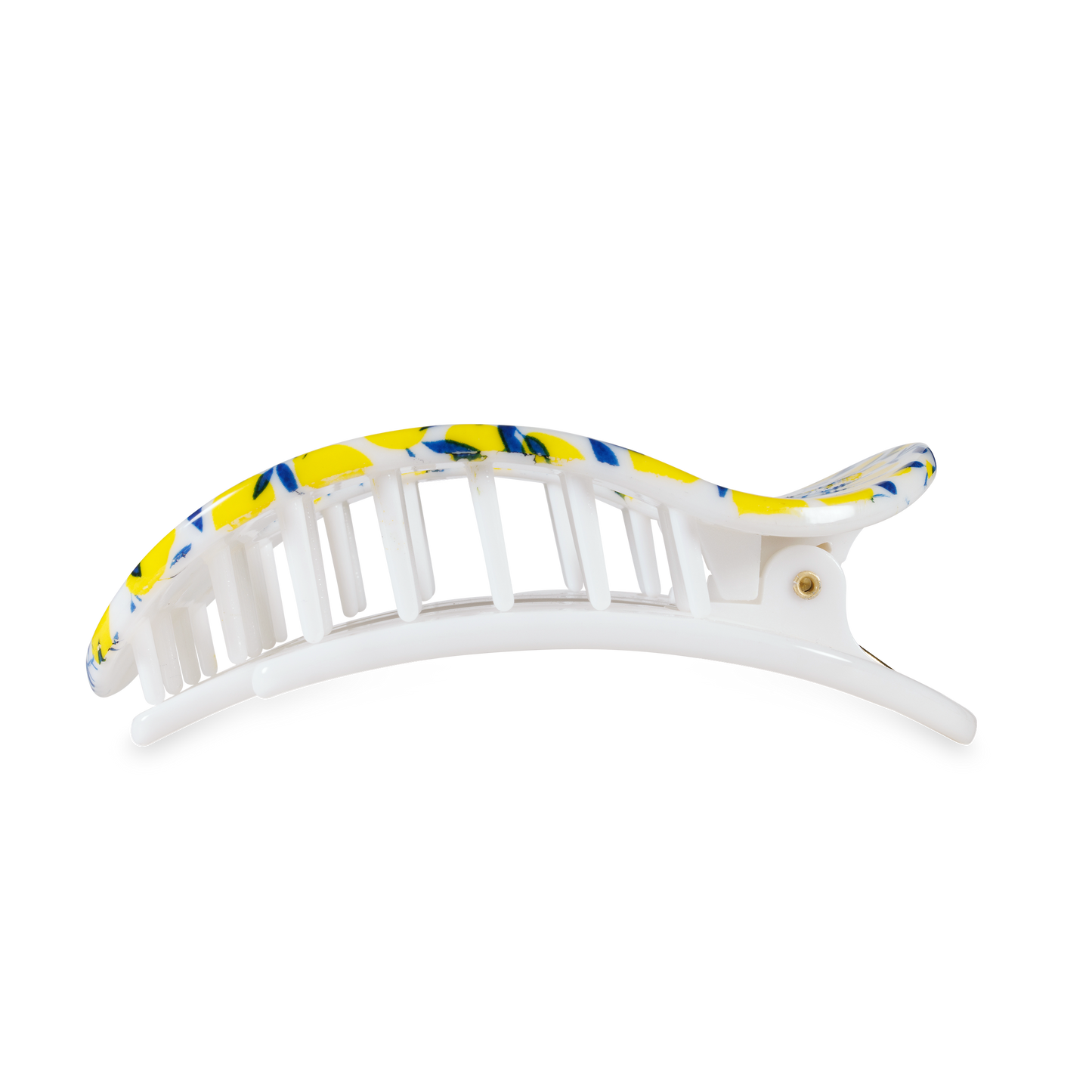 Teleties Flat Round Hair Clip Limoncello
