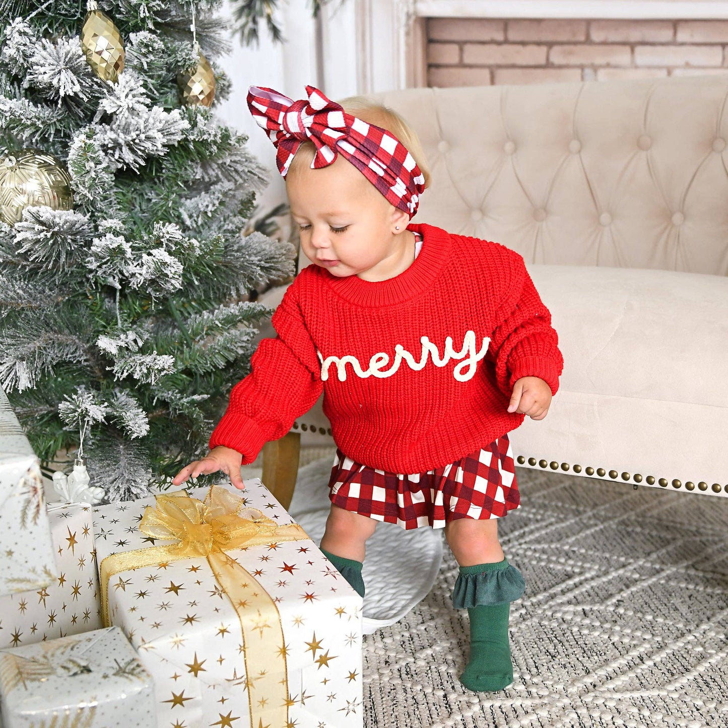 Emery Plaid HEADWRAP
