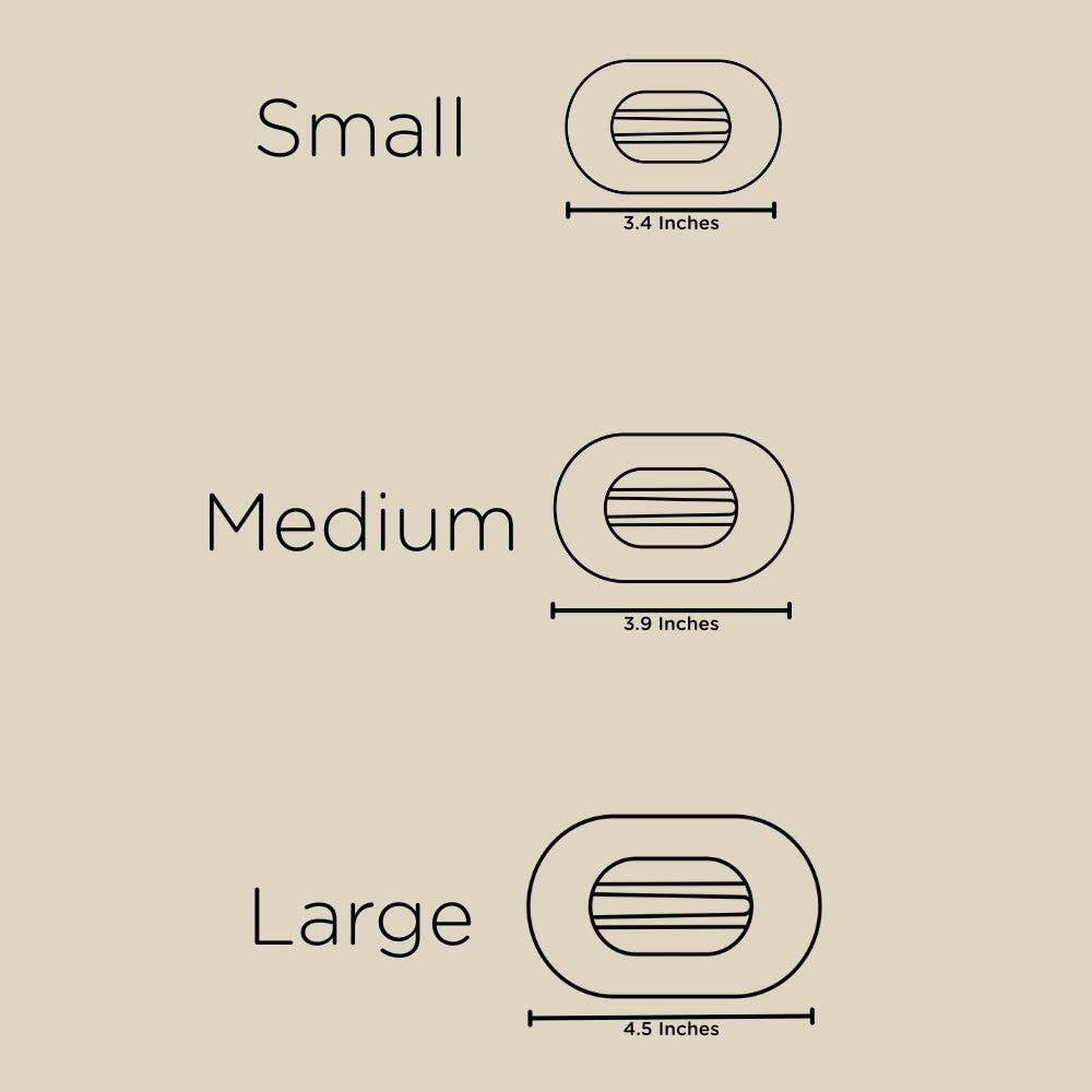 Flat Round Hair Clip Showbiz