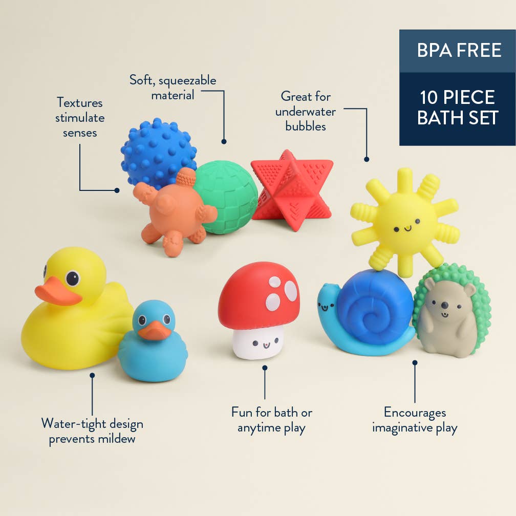 *NEW* Itzy Splash Gift Set™ Soft Bath Toys