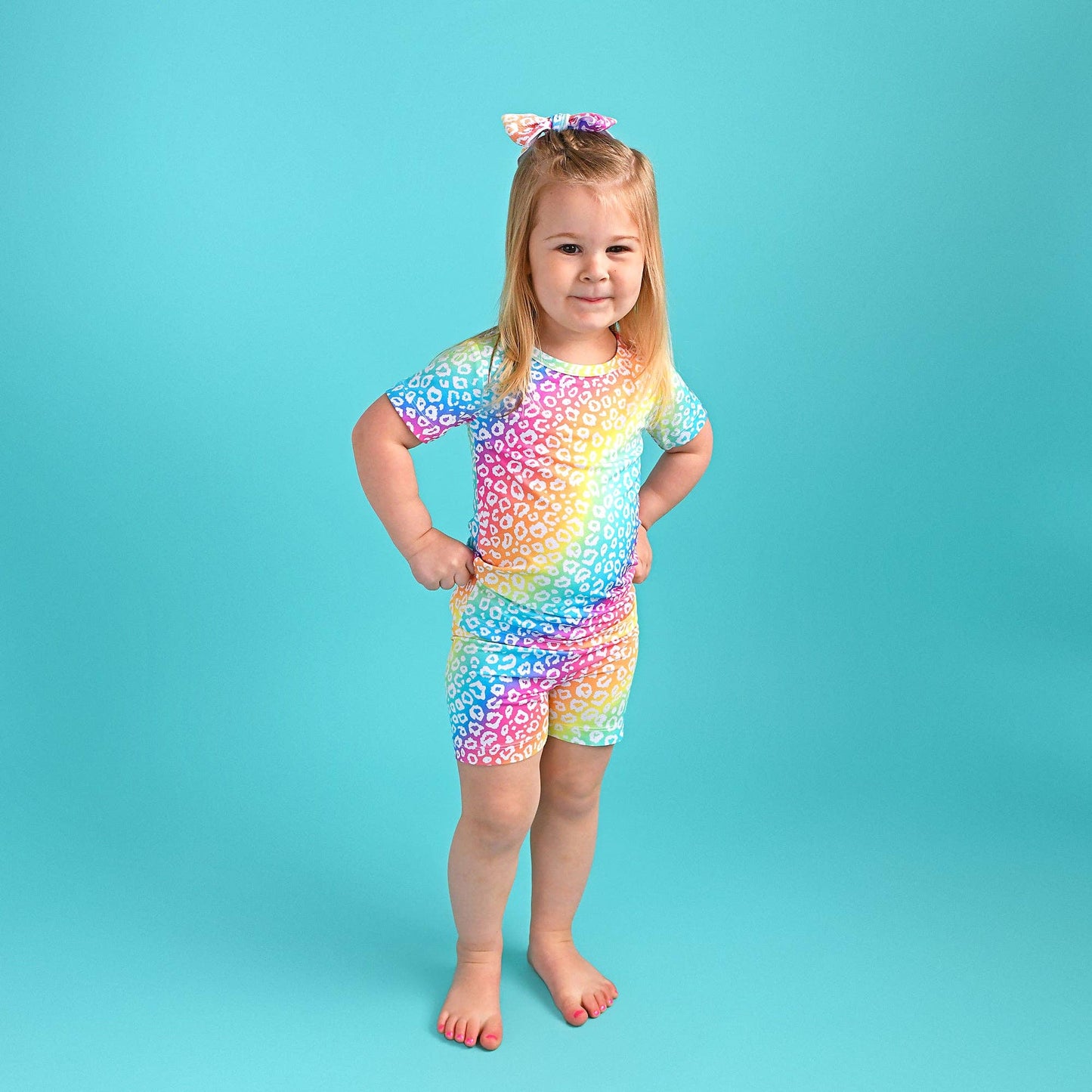 Summer Leopard TWO PIECE - SHORTS
