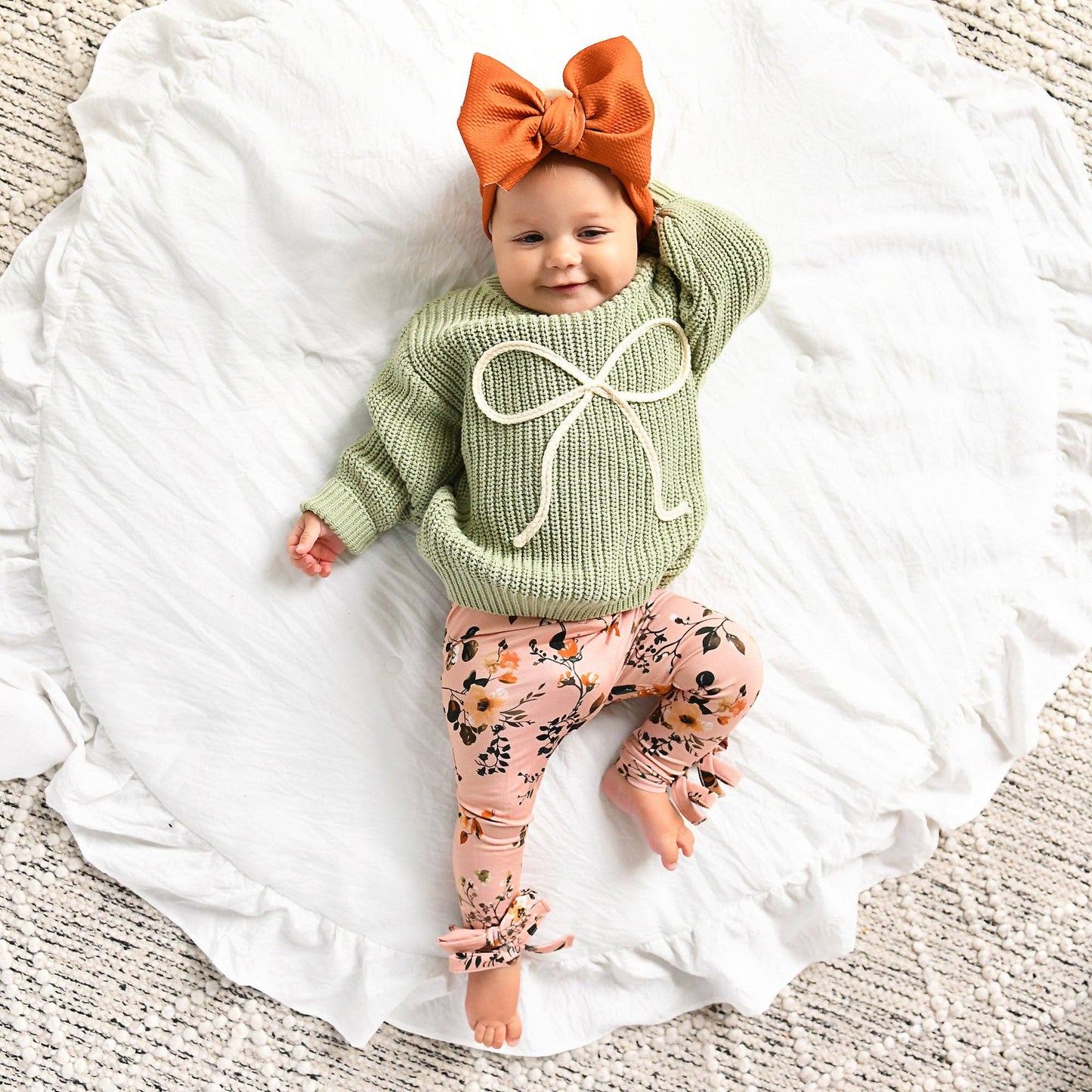Green Bow SWEATER