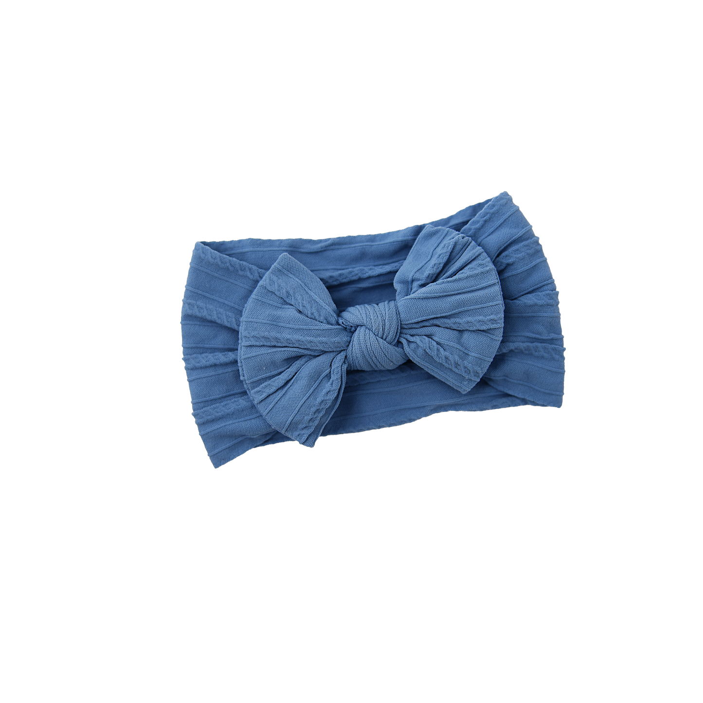 Slate Blue SOFT NYLON ELASTIC HEADBAND