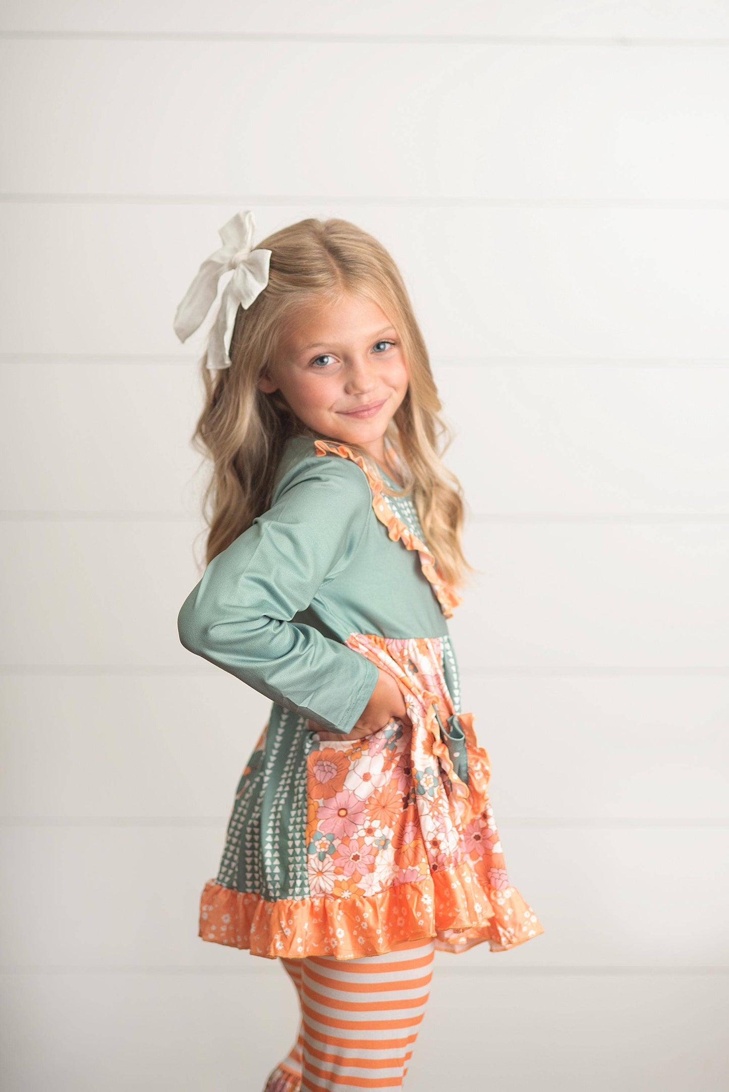 Sage Floral Two Piece Set