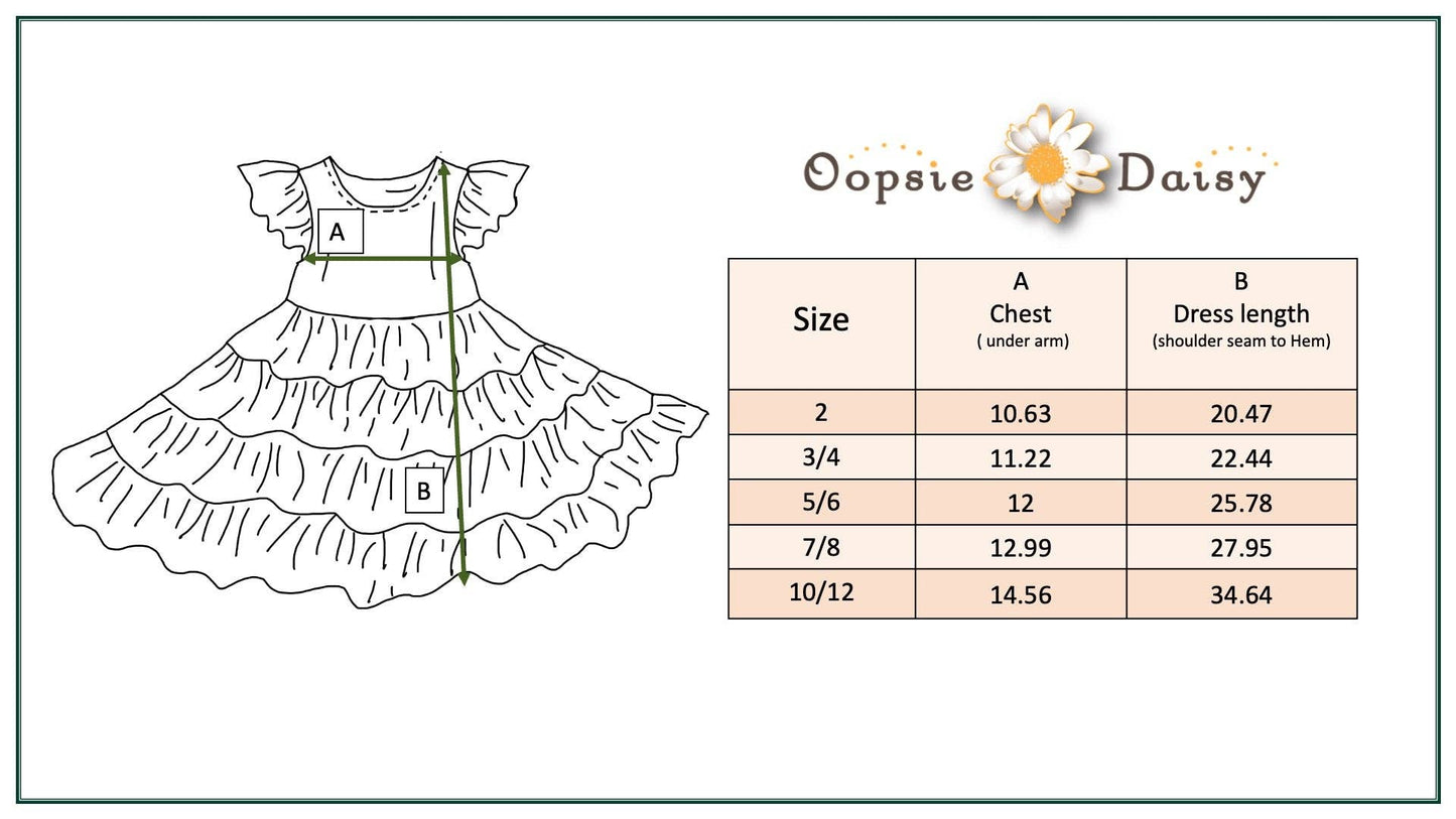 Girls Peyton Tiered Dress