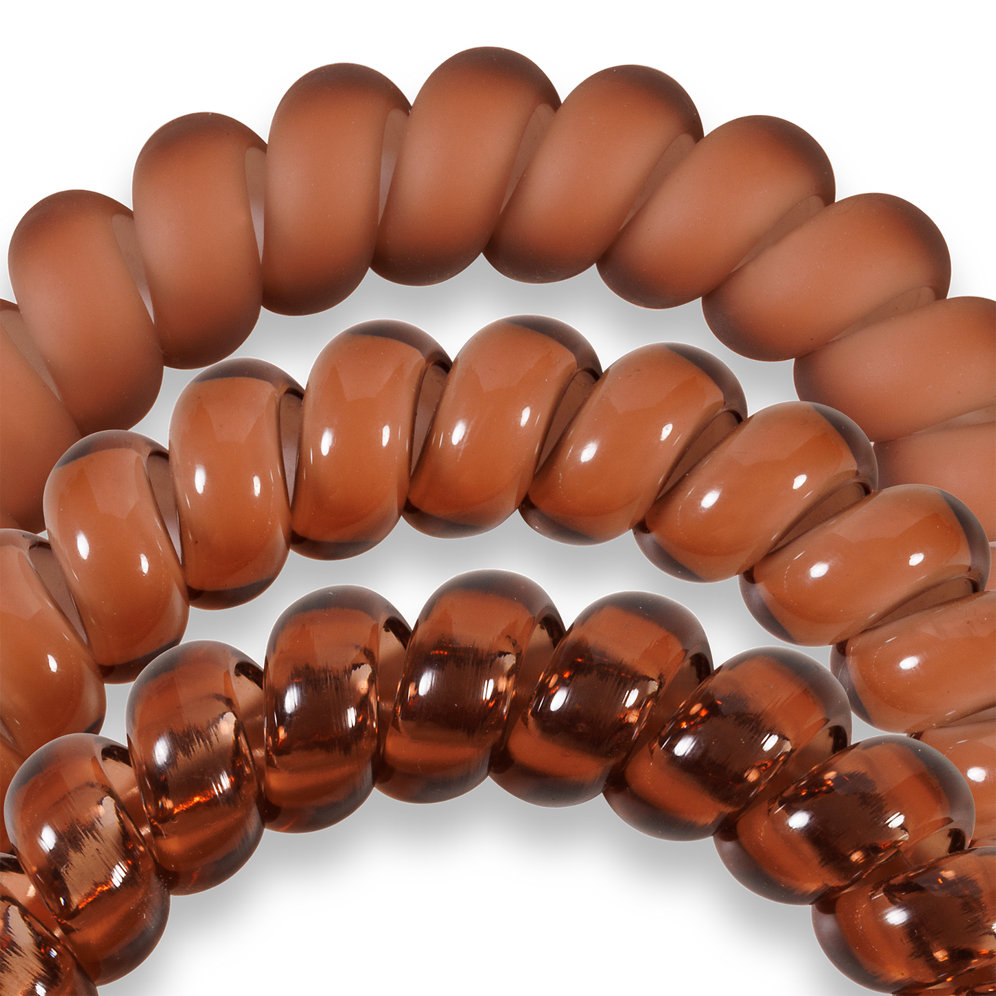 Sprial Hair Coils Mocha Mousse