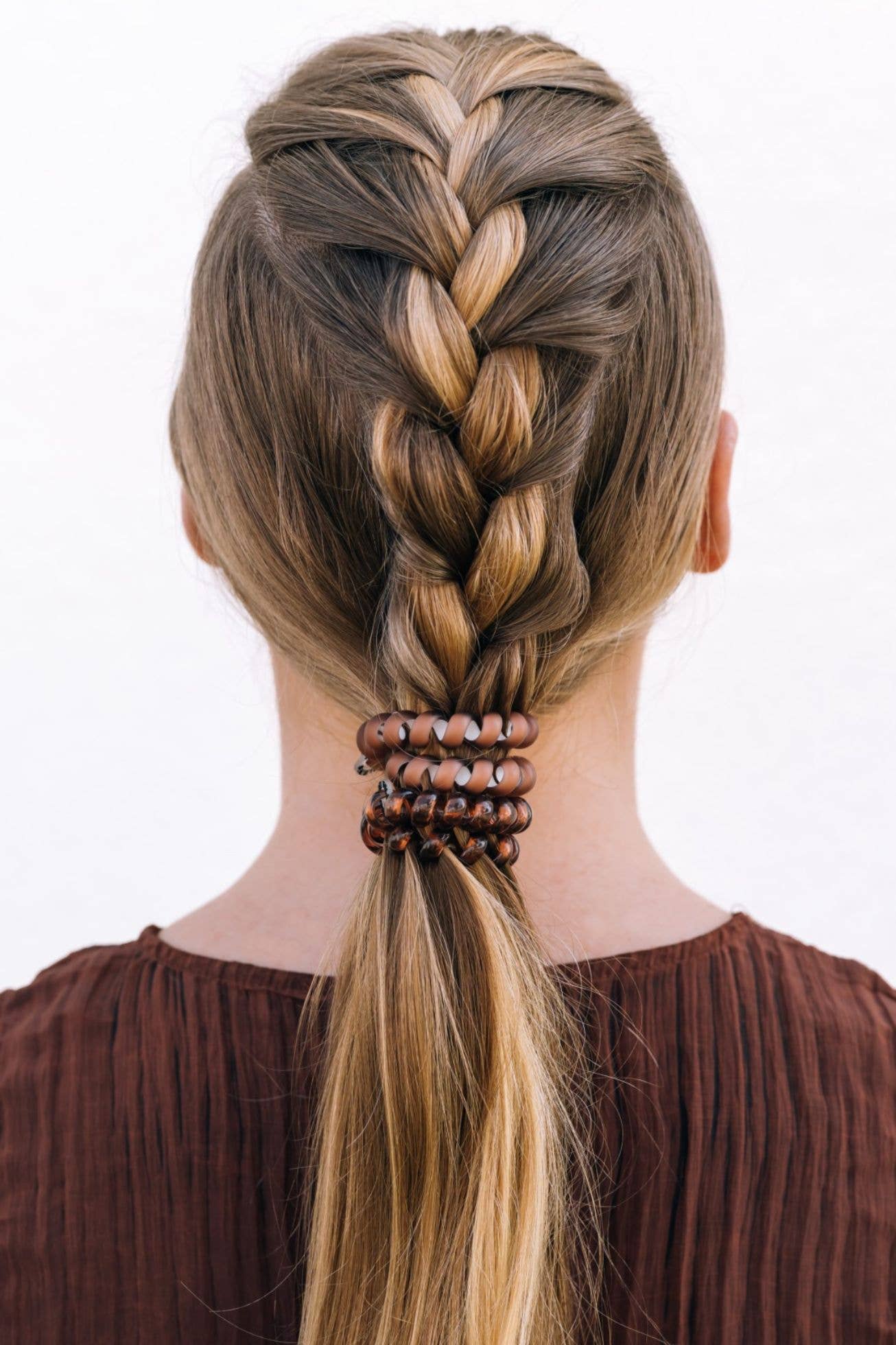 Sprial Hair Coils Mocha Mousse