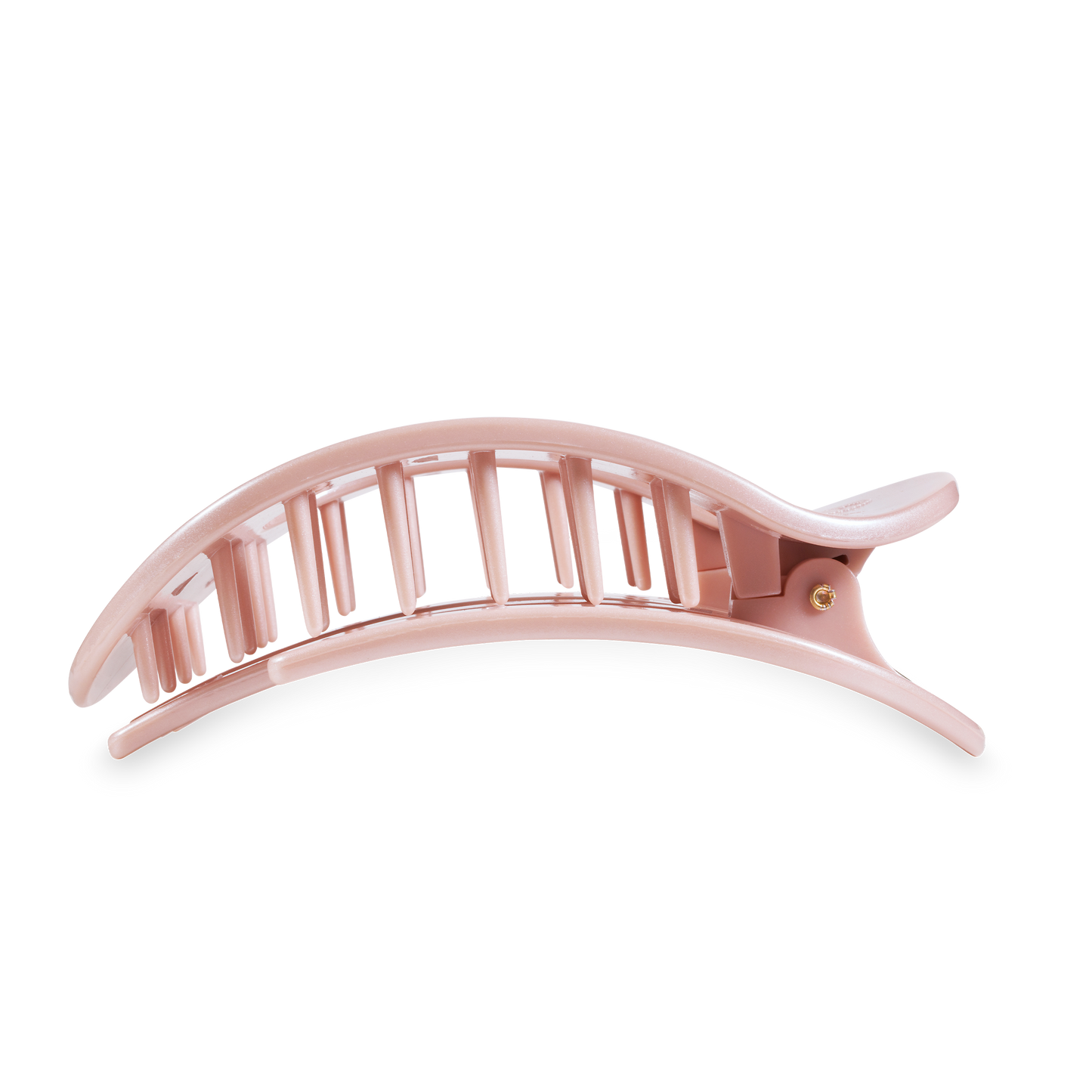 Teleties Round Clip Pearly Pink