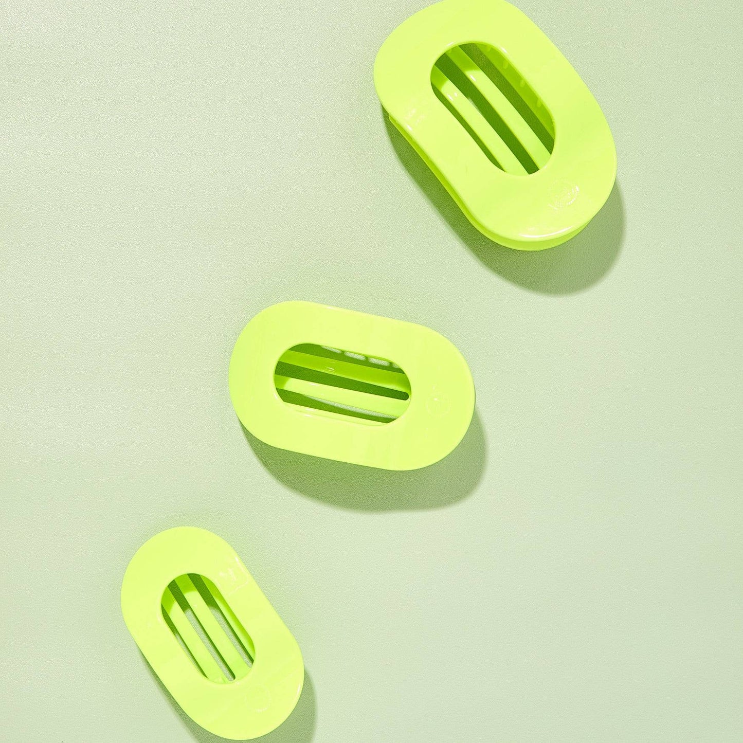 Teleties Flat Round Hair Clip Summer Brights