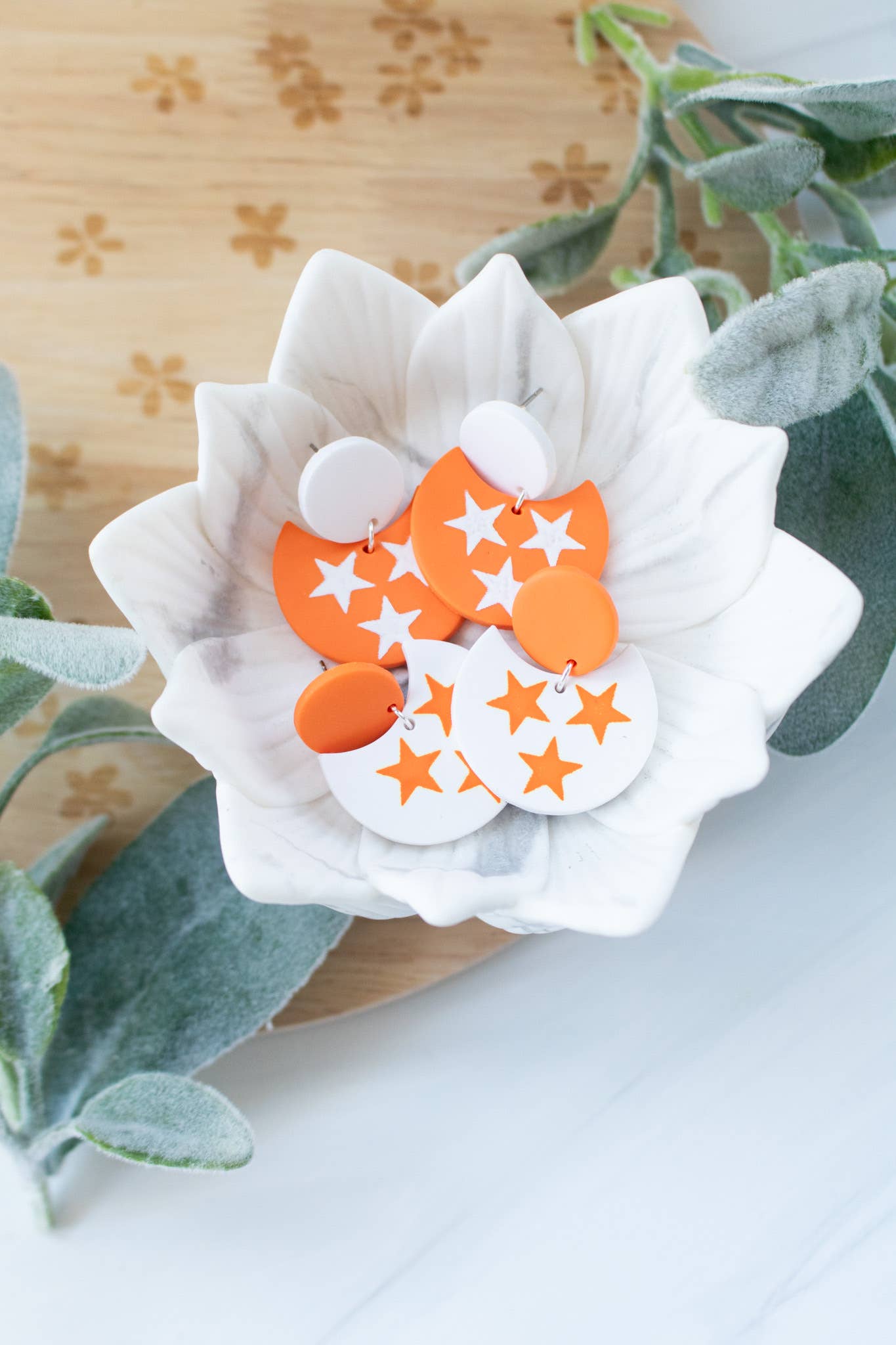 TN & Nash Cut Out Tri Star Dangles