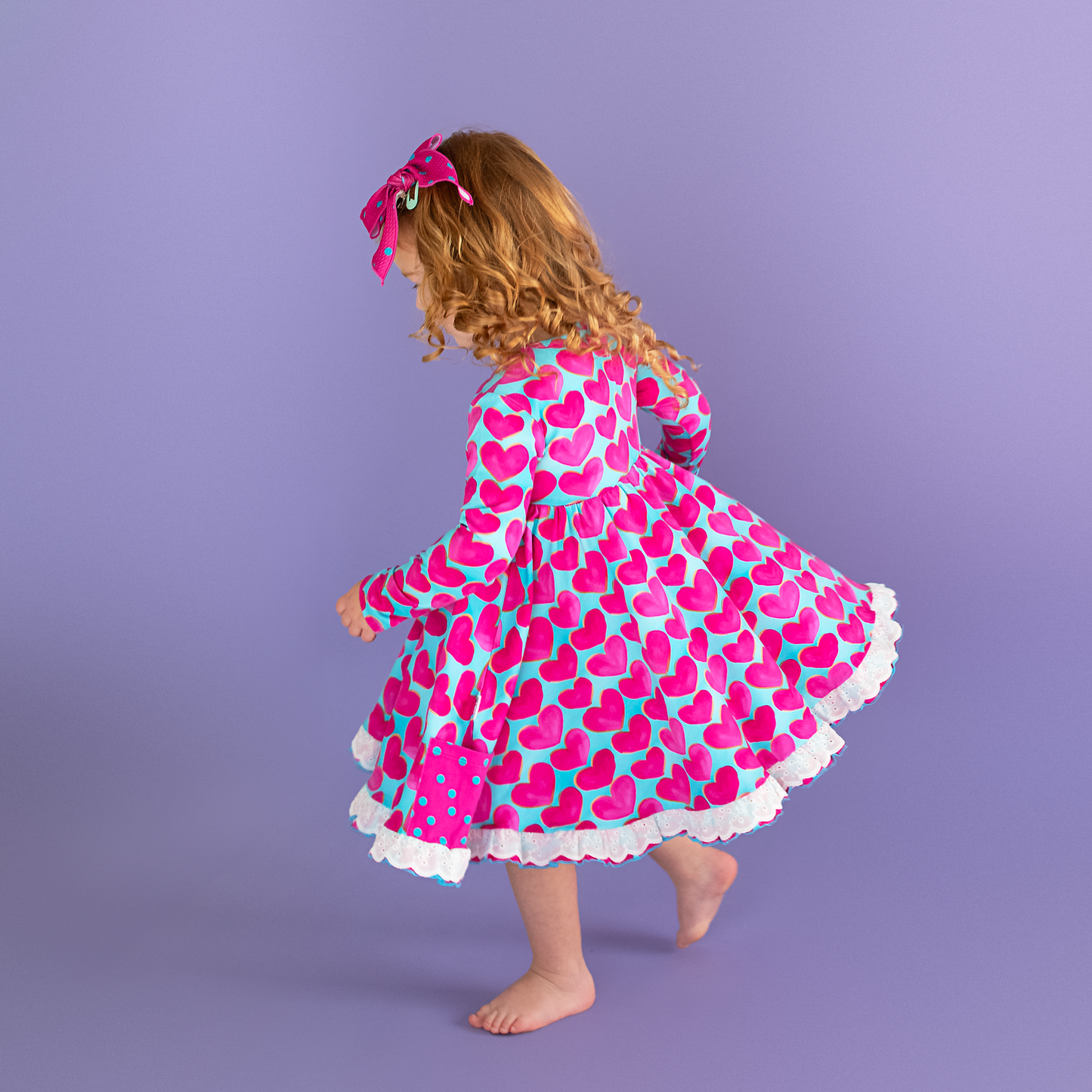 Cora Button Dress