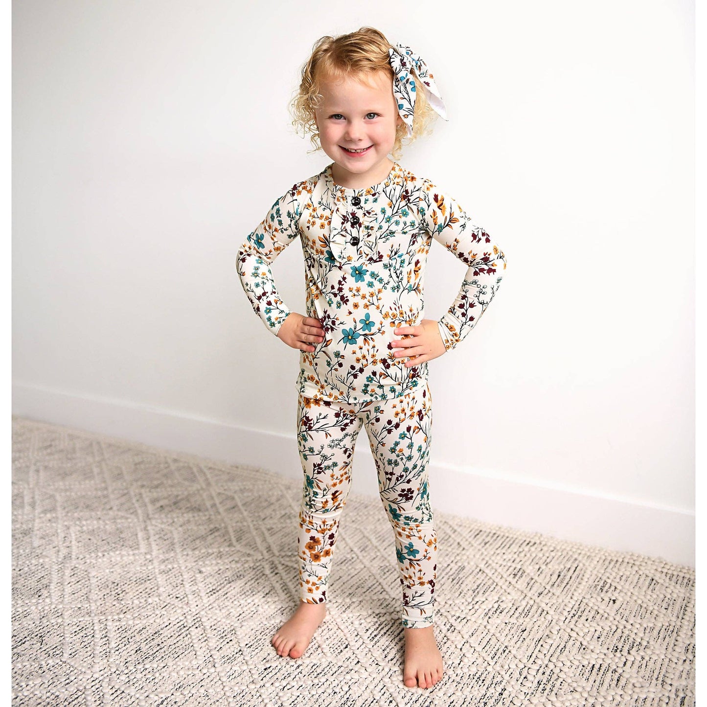 Maren Floral RUFFLE TWO PIECE