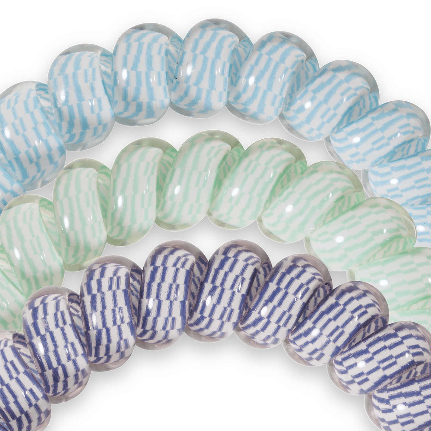 Teleties Spiral Hair Coil Totally Turquoise