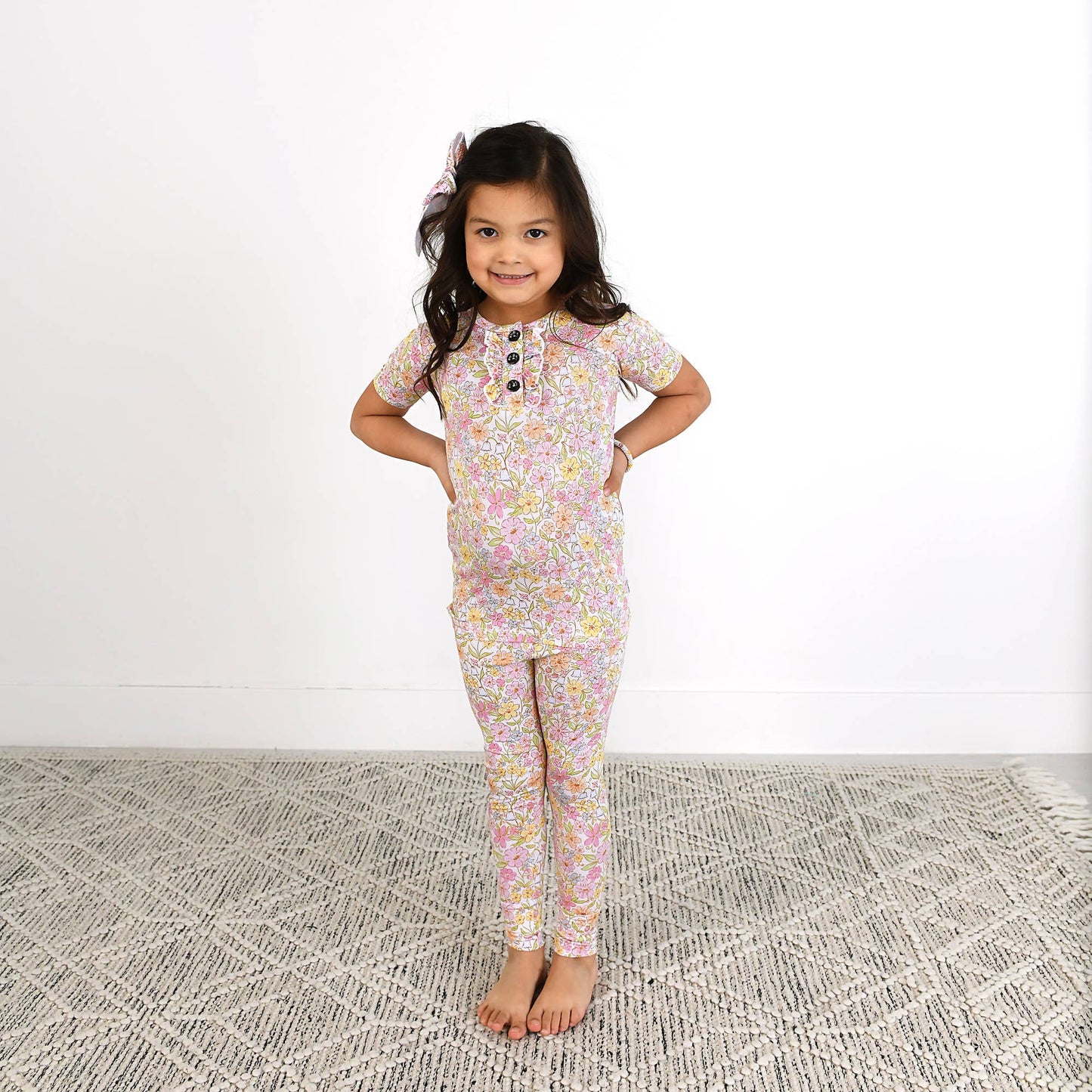 Kennedy Floral Ruffle Two Piece