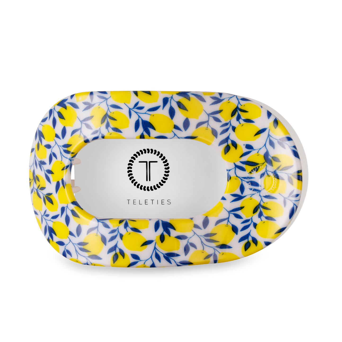 Teleties Flat Round Hair Clip Limoncello