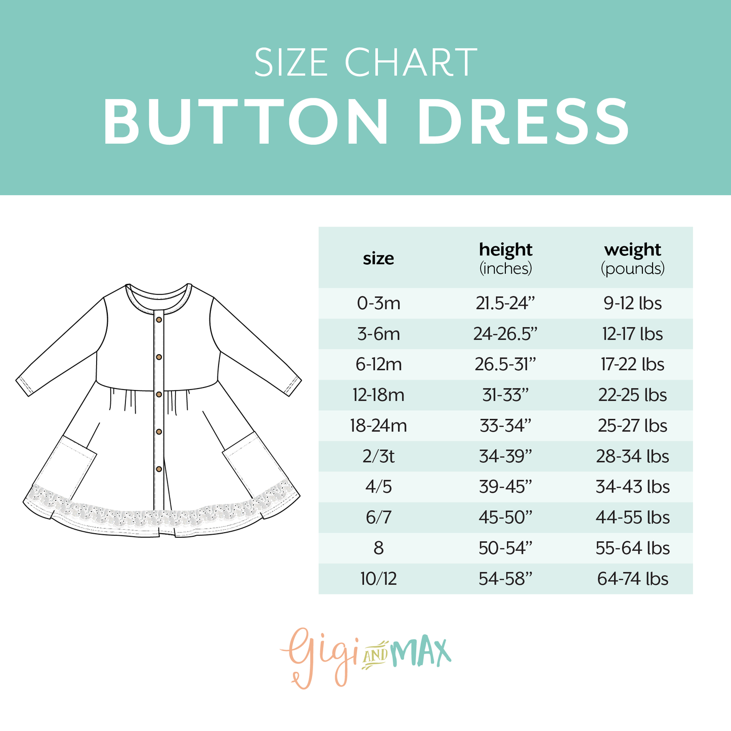 Cora Button Dress