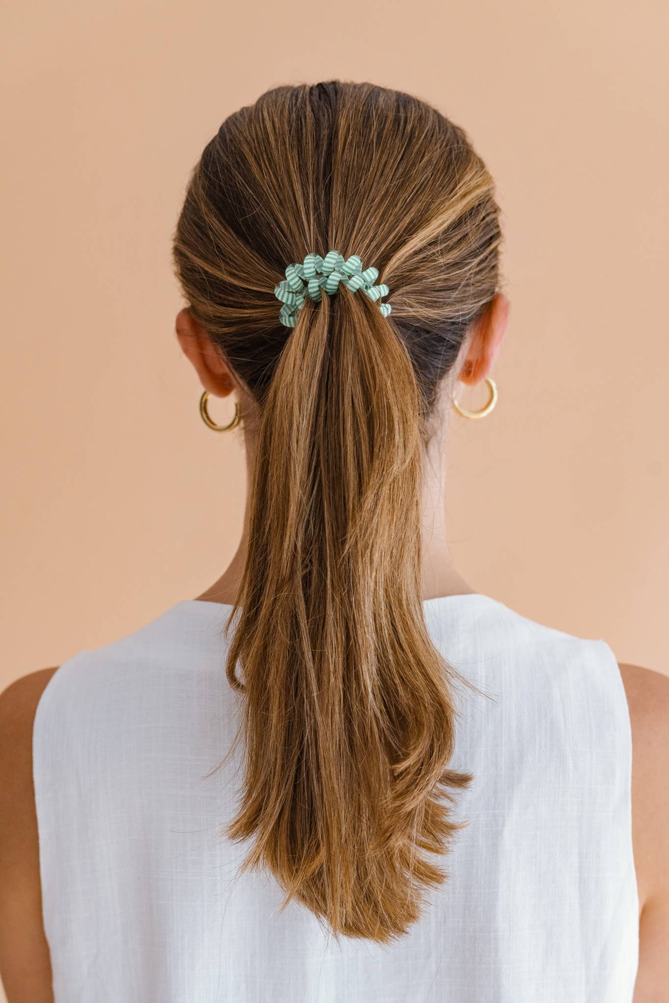 Teleties Spiral Hair Coil Totally Turquoise