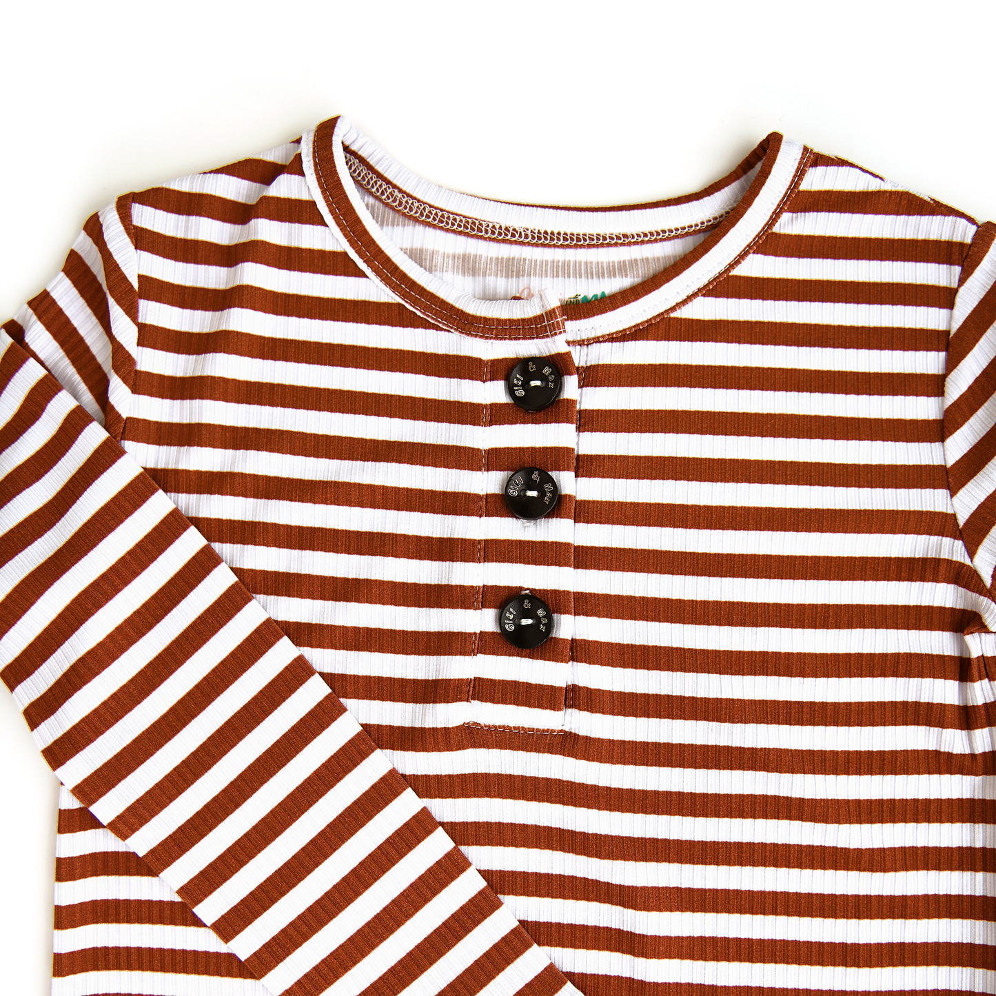 Chase Brown Ribbed TWO PIECE