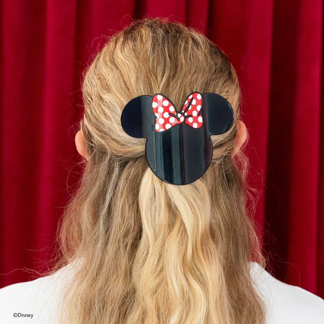 Disney: Minnie Mouse Shaped| Flat Hair Clip