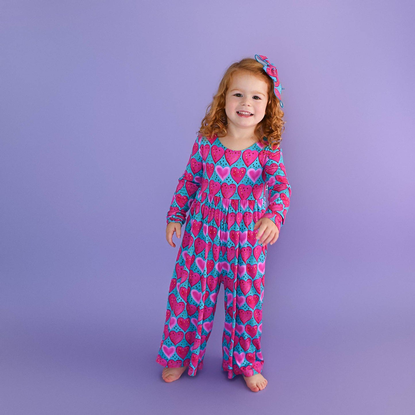 Alaina Heart Clip Bow