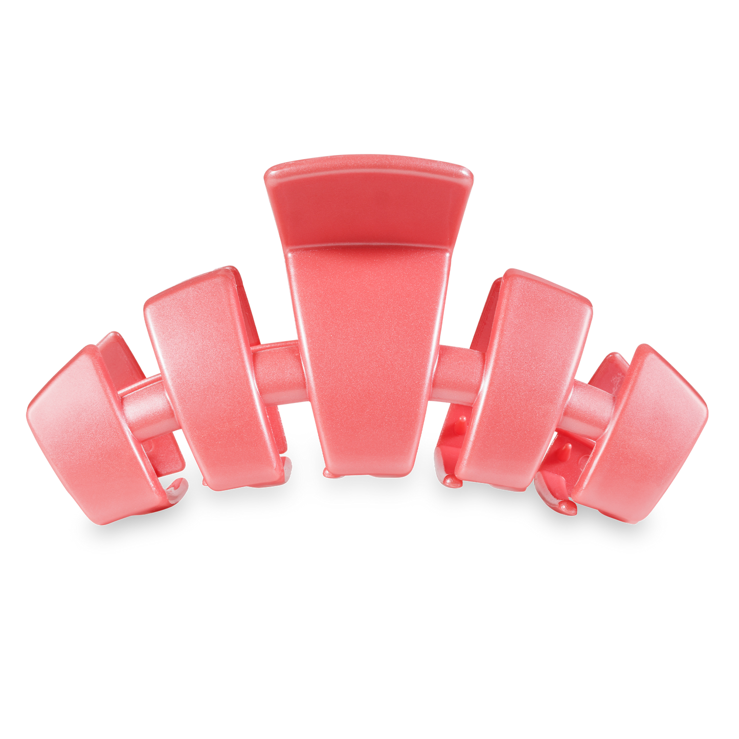 Teleties Classic Hair Clip Calming Coral