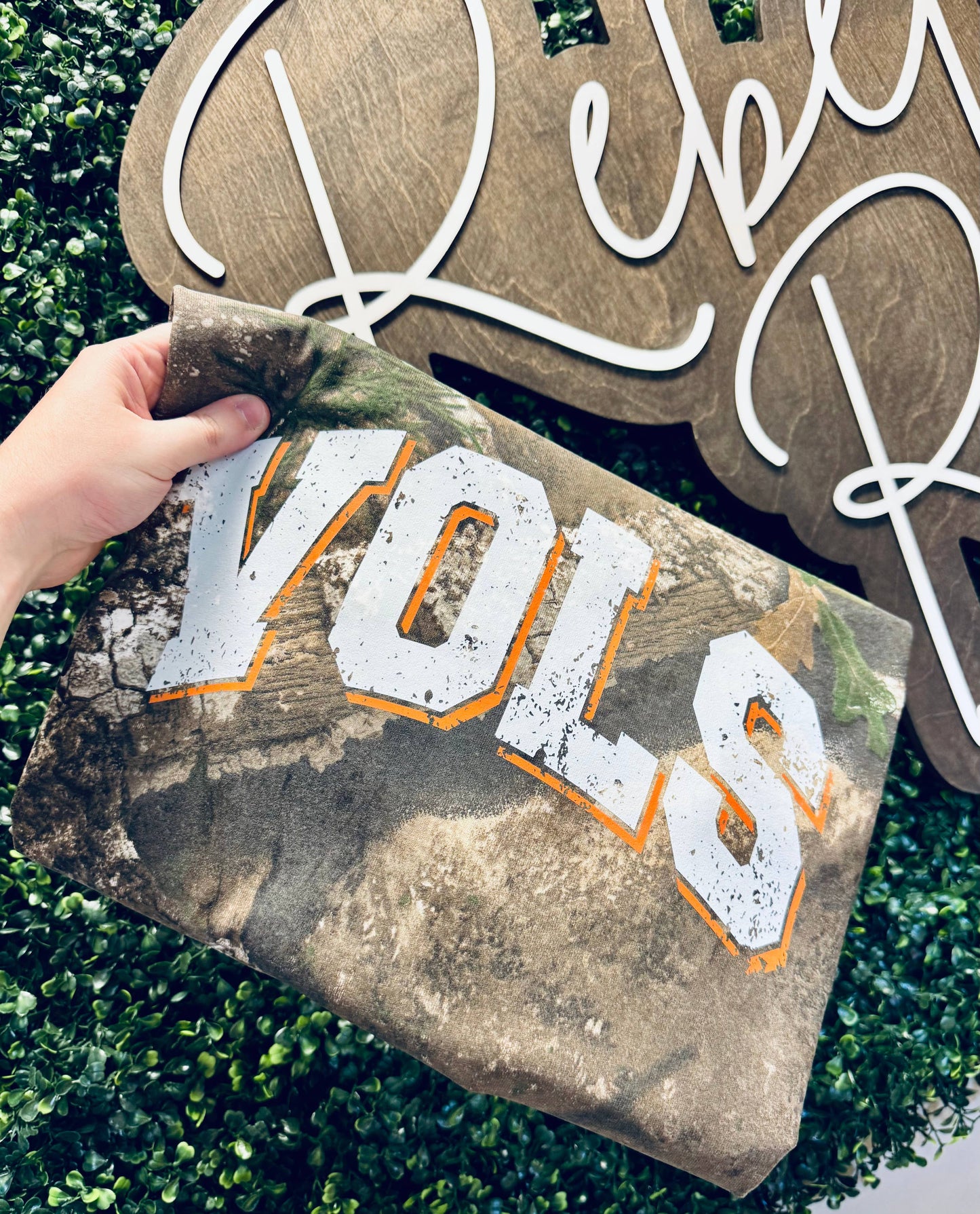 Camo Vols Tee