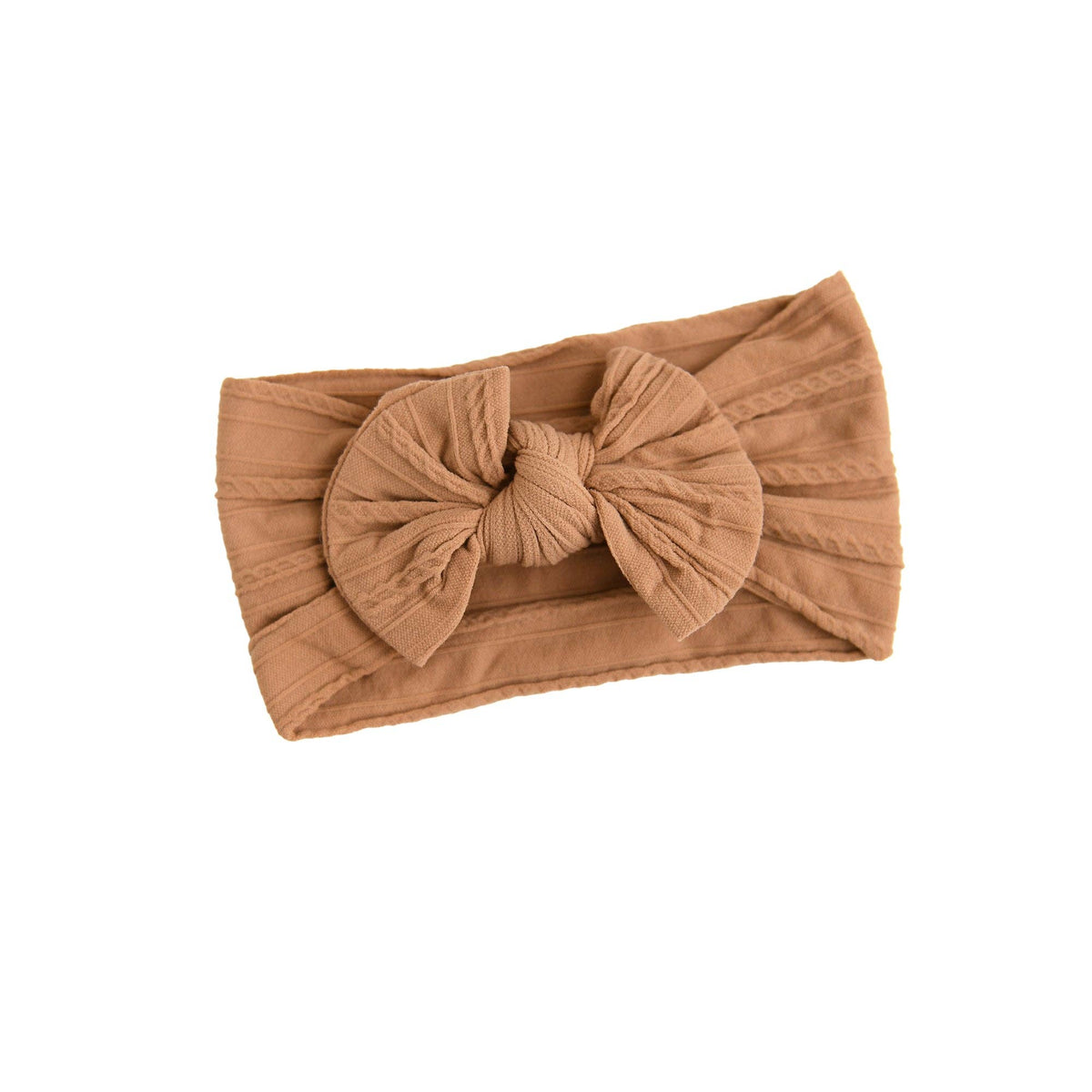 #4 Tan SOFT NYLON ELASTIC HEADBAND Baby Accessories