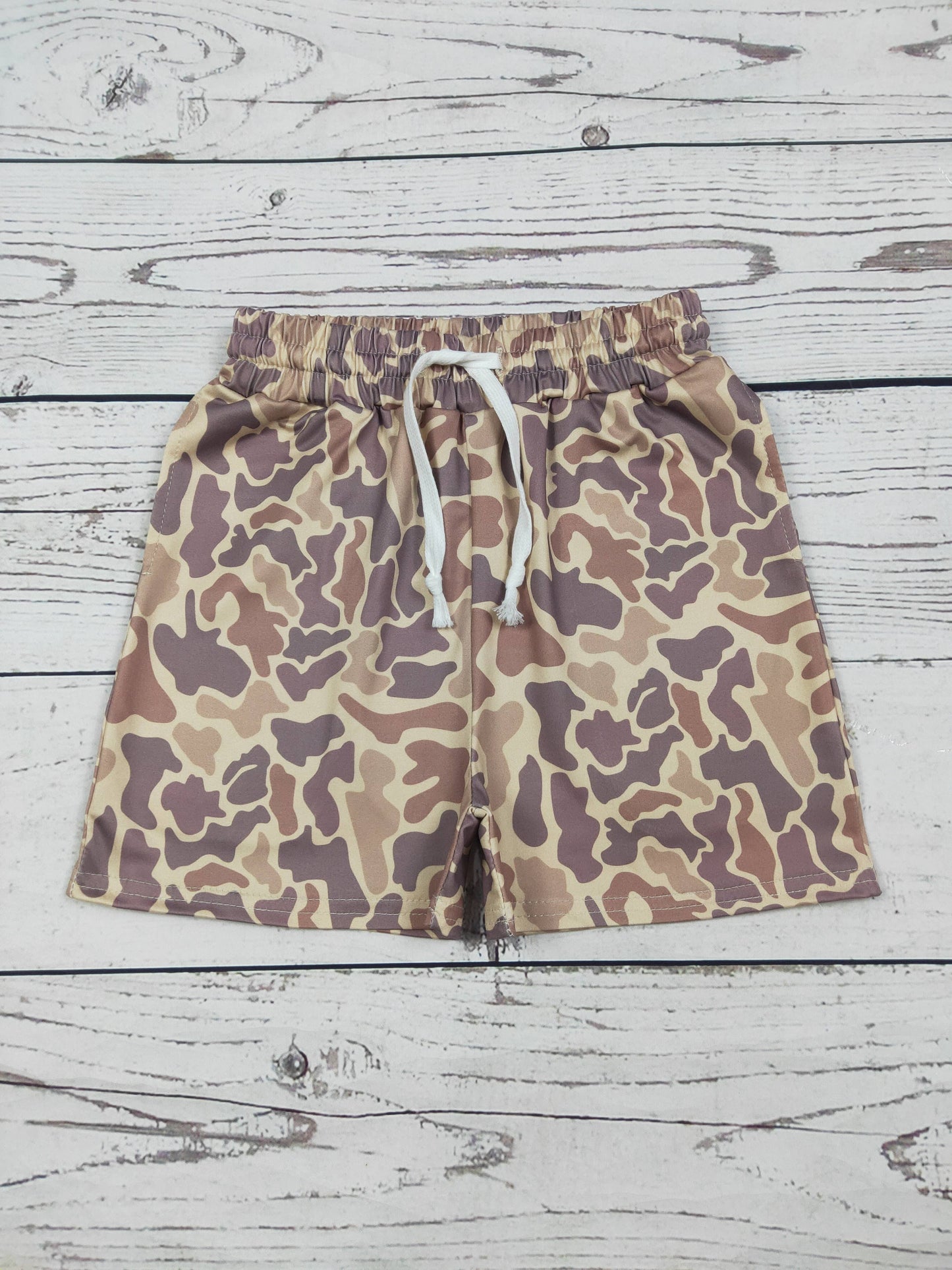 Boys Camouflage Shorts