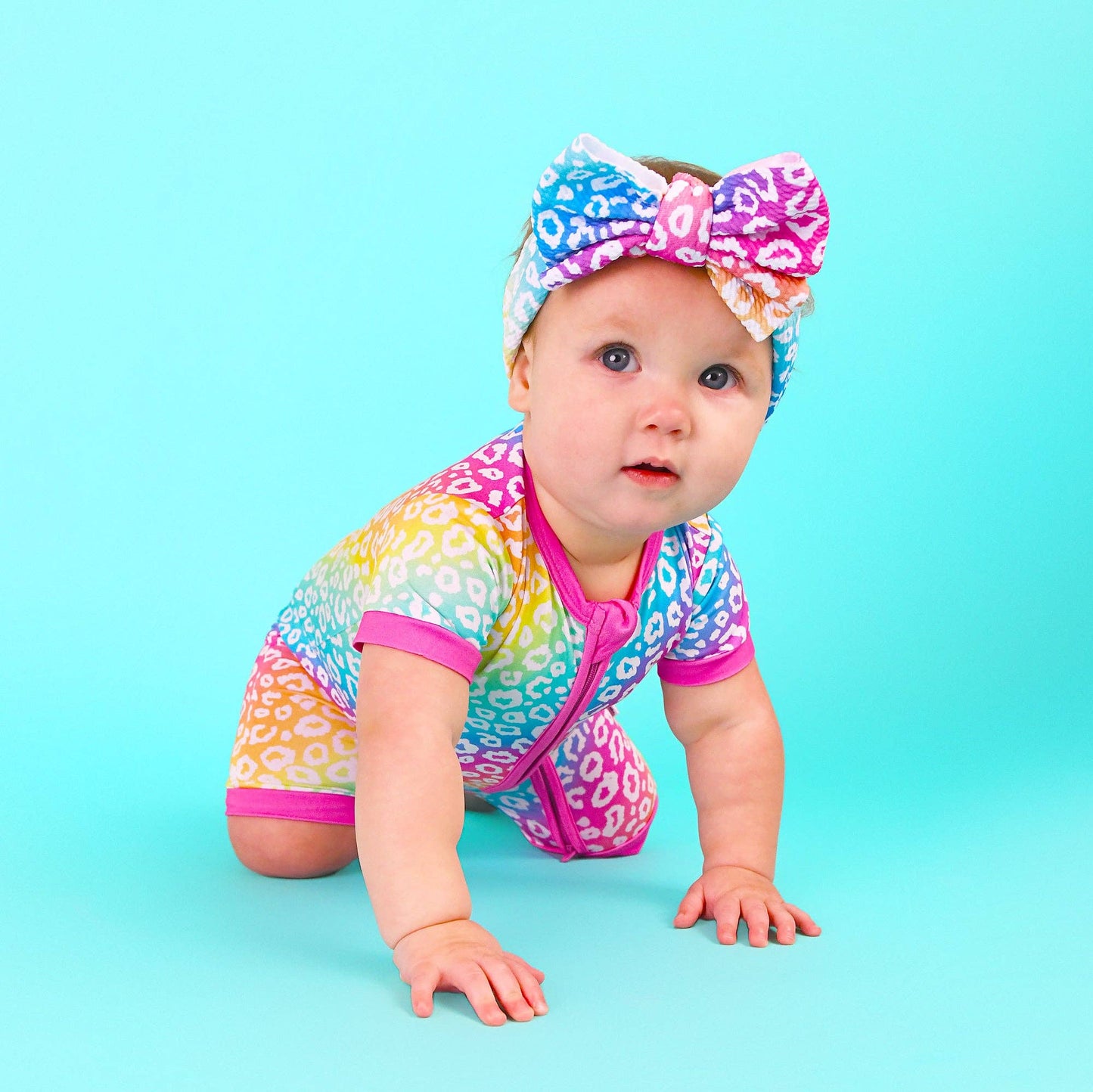 Summer Leopard SHORTY ZIP