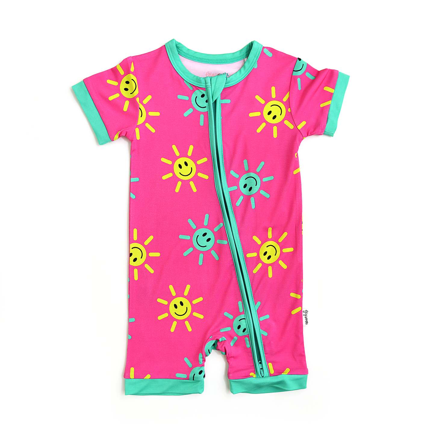 Brittany Smiley Shorty Zip