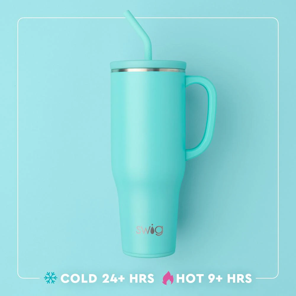 Swig 40oz Mega Mug in Sherbet Stripe
