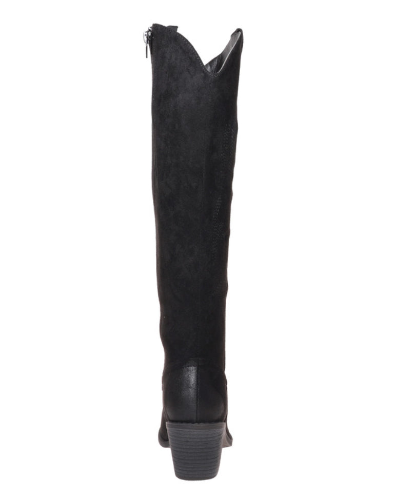 Pierre Dumas Wilder 19 Black Suede Boots