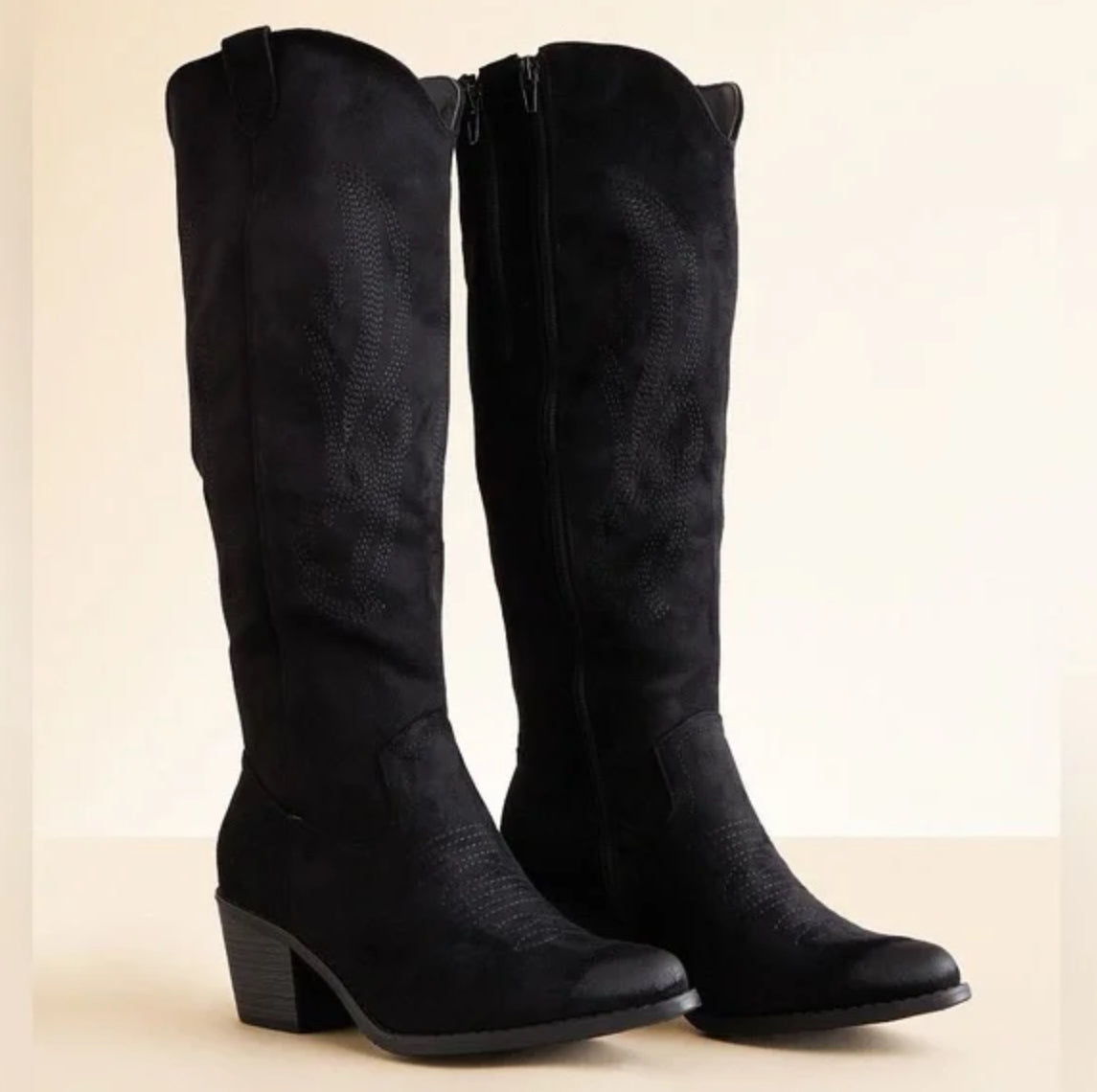 Pierre Dumas Wilder 19 Black Suede Boots