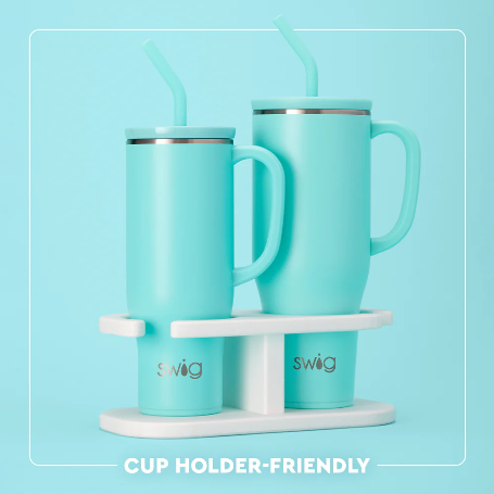 Swig 40oz Mega Mug in Shimmer Bubblegum