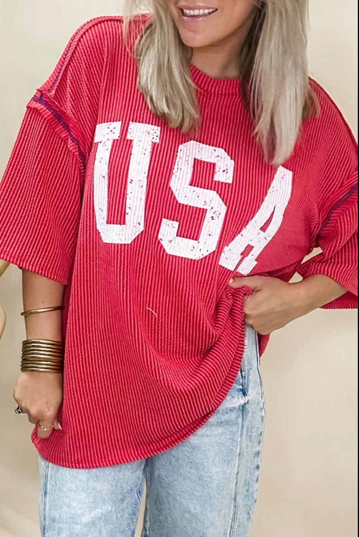 USA Ribbed Top