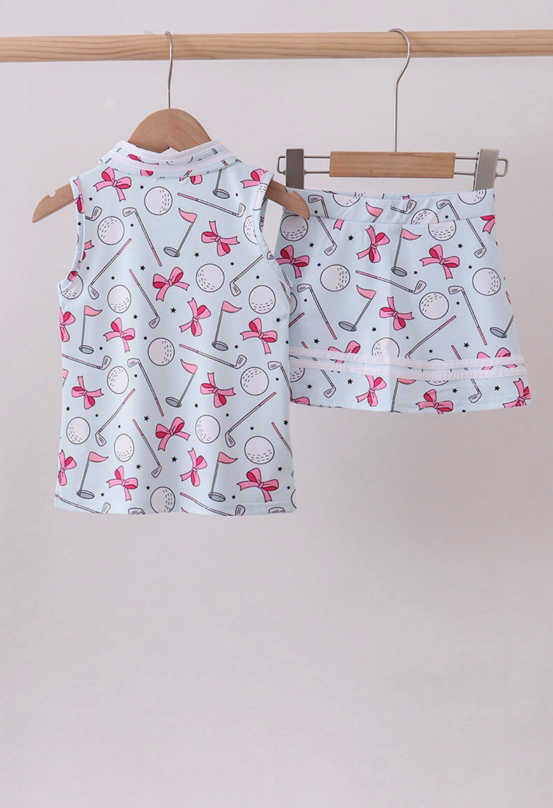 Girls Active 2 Pc Skort Set