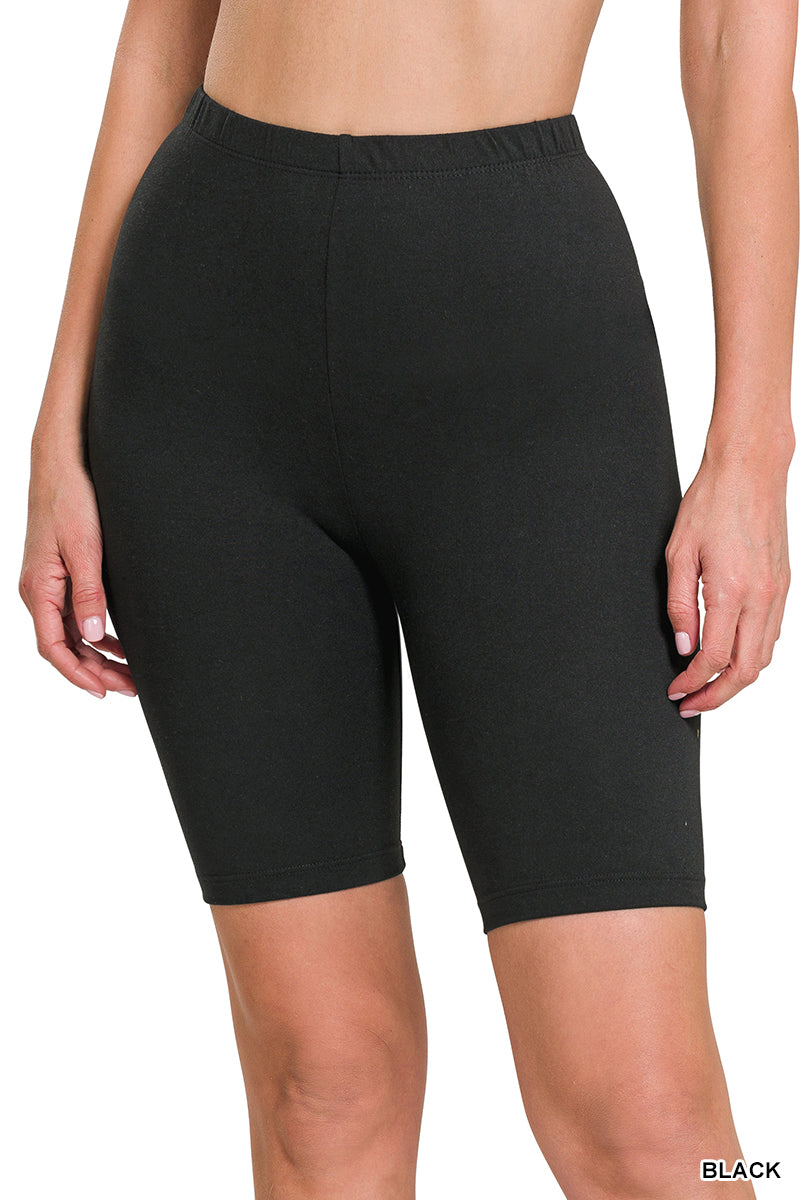 Microfiber Biker Shorts (No Pocket)