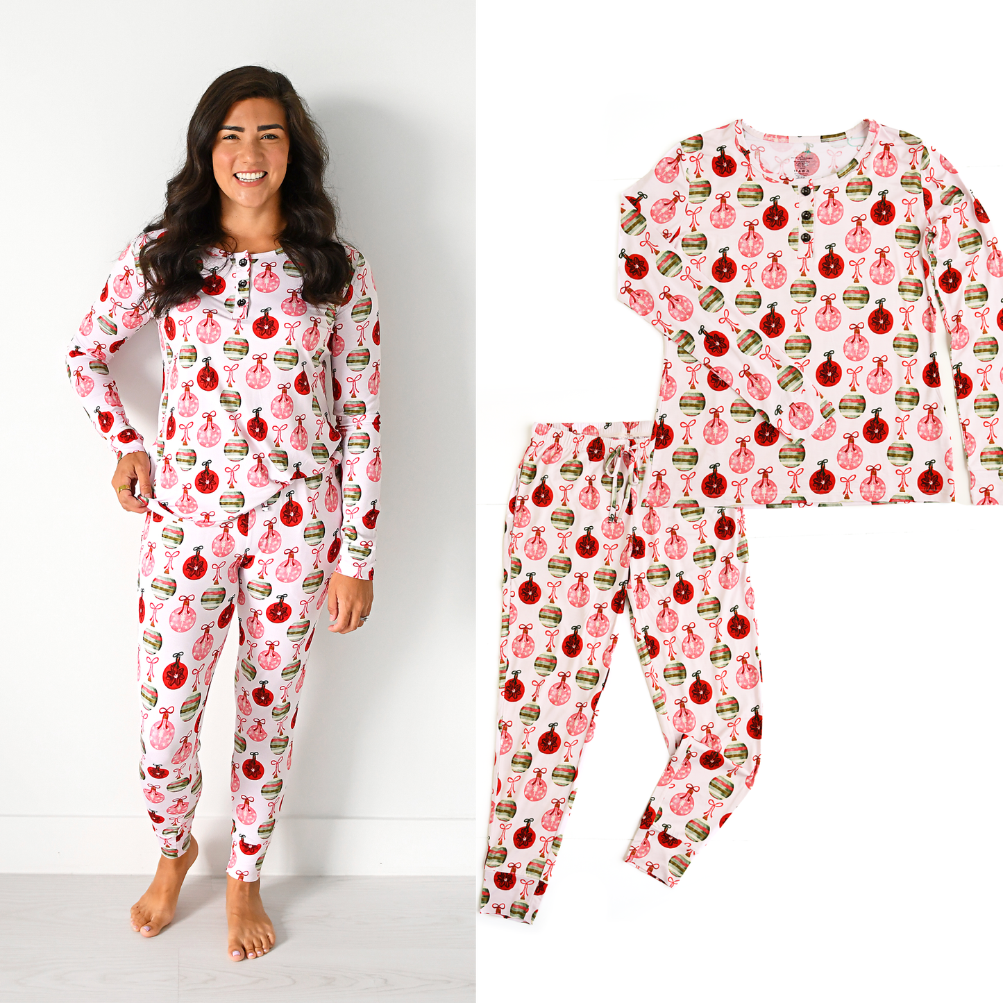 Kit Ornaments WOMENS TWO PIECE Pajamas