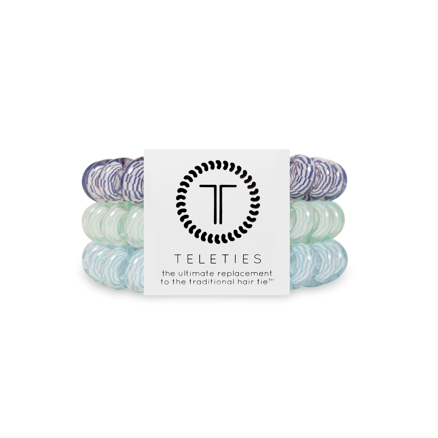 Teleties Spiral Hair Coil Totally Turquoise