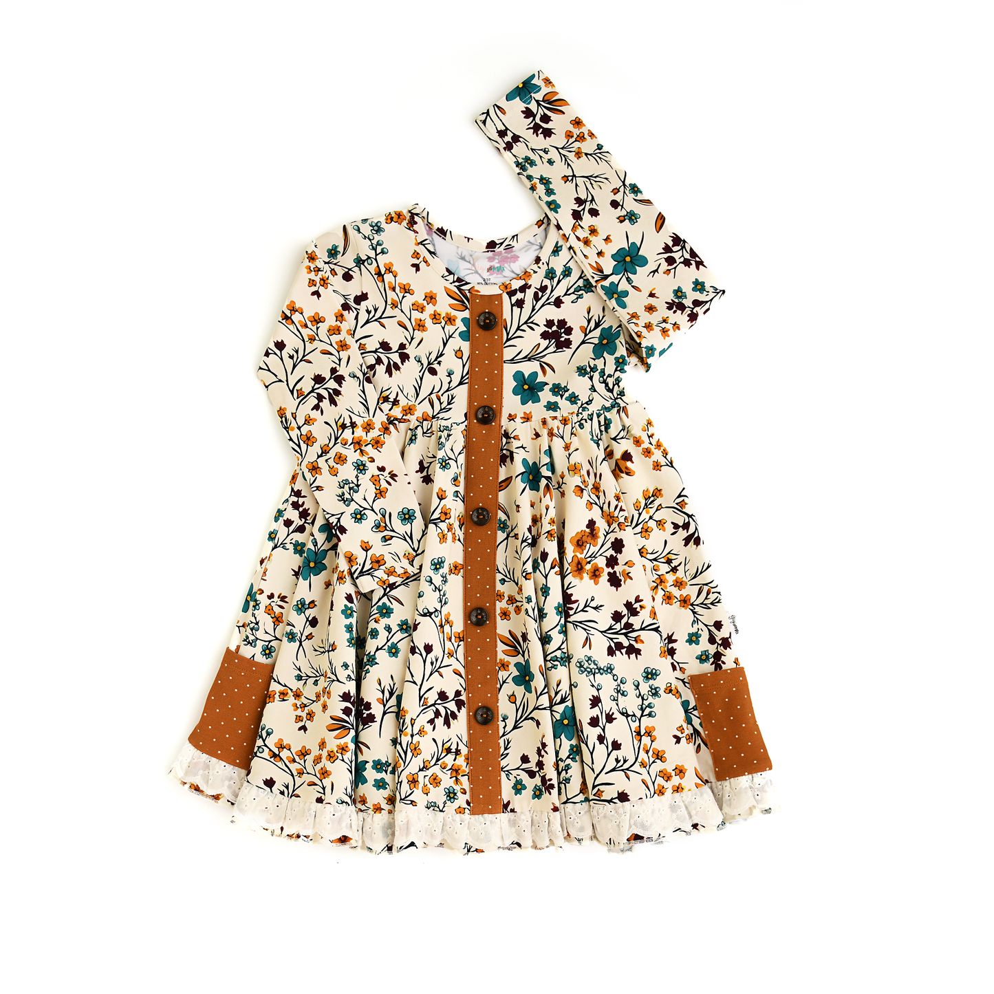 Maren Floral BUTTON DRESS