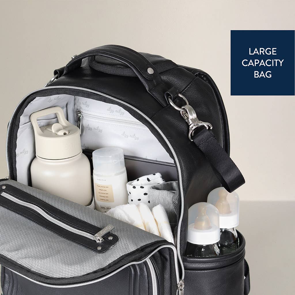 Itzy Ritzy Noir Boss Plus™ Backpack Diaper Bag