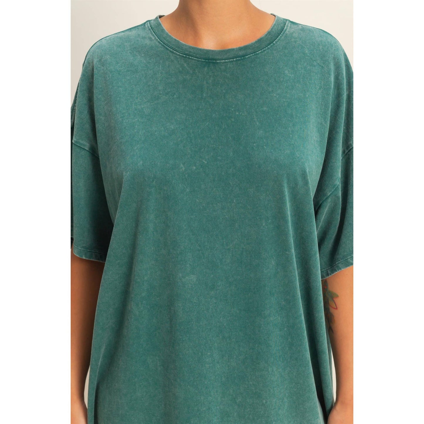 Oversized Mineral Wash T-Shirt