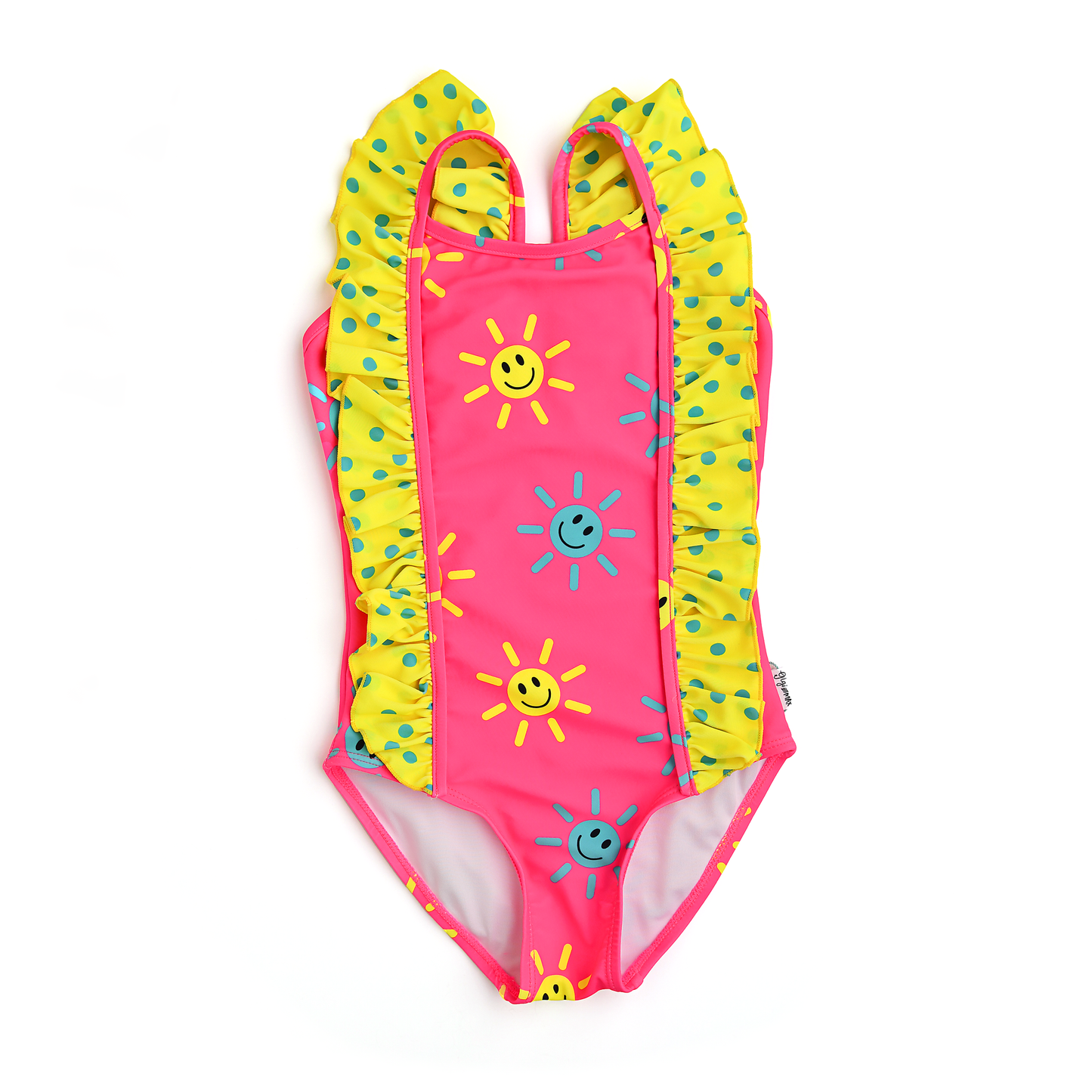 Brittany Smiley Face TANK ONE PIECE SWIMSUIT