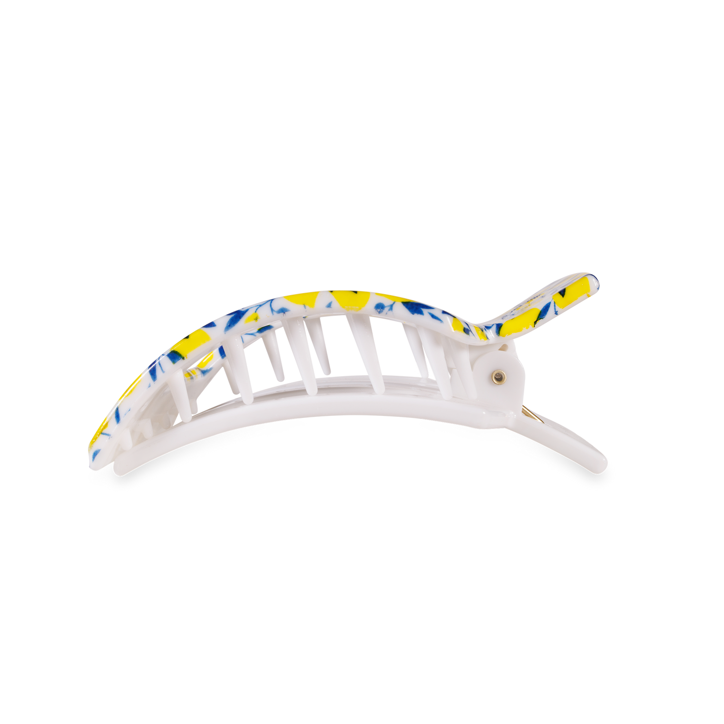 Teleties Flat Square Hair Clip Limoncello