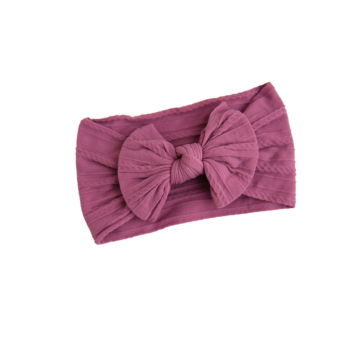 #18 Mauve SOFT NYLON ELASTIC HEADBAND Baby Accessories