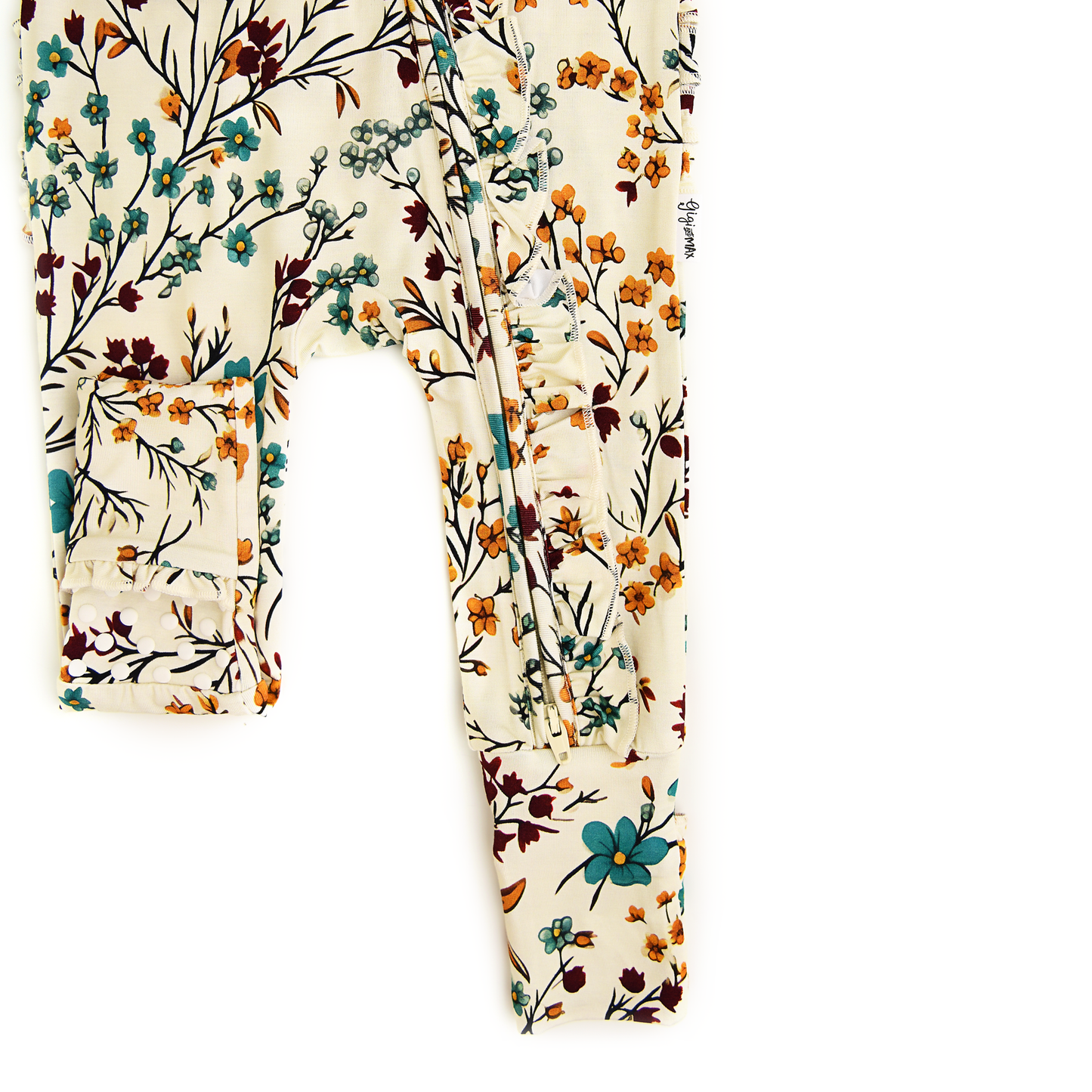 Maren Floral RUFFLE ZIP