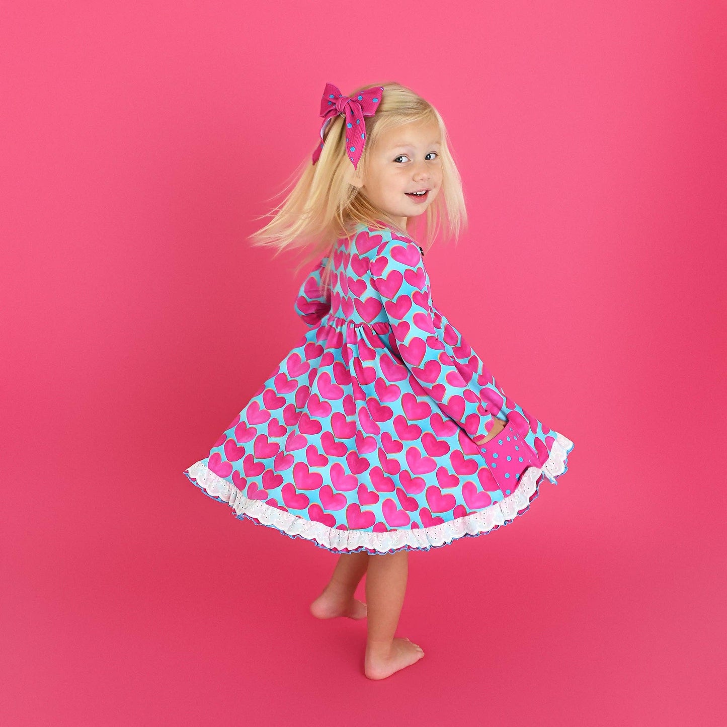 Cora Button Dress