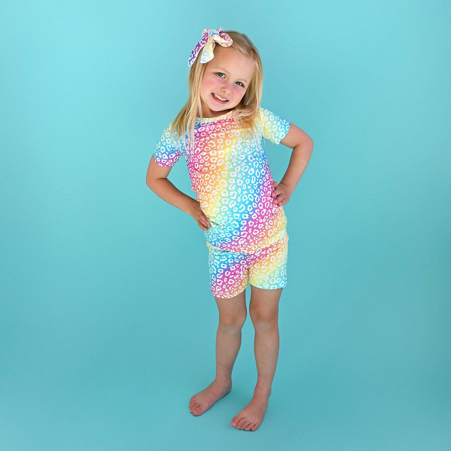 Summer Leopard TWO PIECE - SHORTS